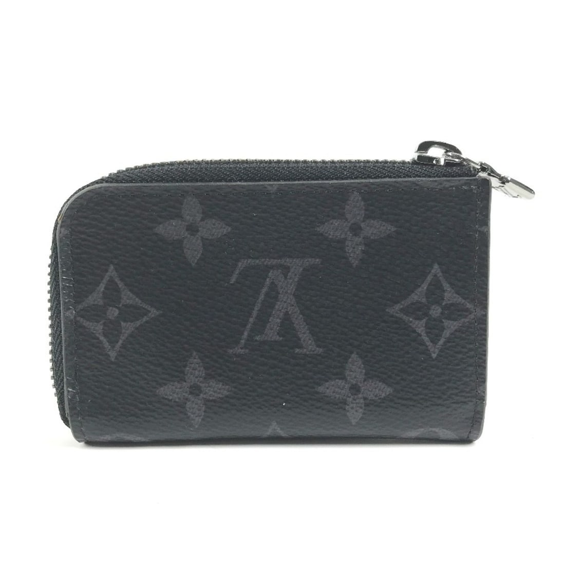 LOUIS VUITTON M63536 Monogram Eclipse Porte Monnaie Jour Wallet L-Shaped Wallet/Coin Case Canvas: --- Catalog ---Category: SizeSize (HxWxD): 6.5cm x 10cm / 2.55'' x 3.93''Category: DesignType: Coin purse/coin caseColor: BlackGender: Men,WomenMaterial: Monogram Eclipse , Canvas Category: GeneralBra