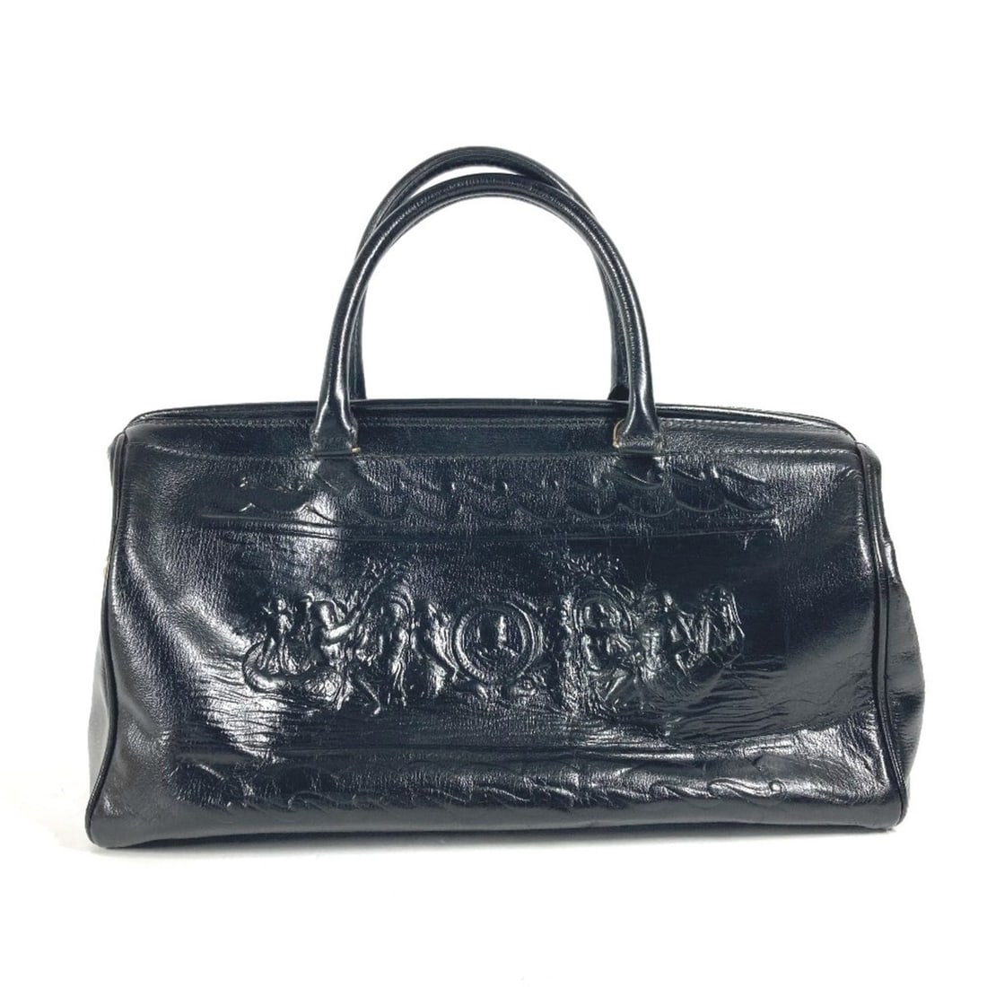FENDI Doctor Bag Shoulder Handbag Leather Women's Black OT-240804-42: --- Catalog ---Category: SizeSize (HxWxD): 17cm x 33.5cm x 17cm / 6.69'' x 13.18'' x 6.69''Category: DesignType: Handbag, Shoulder bagColor: BlackGender: WomenMaterial: Leather Category: GeneralBrand: