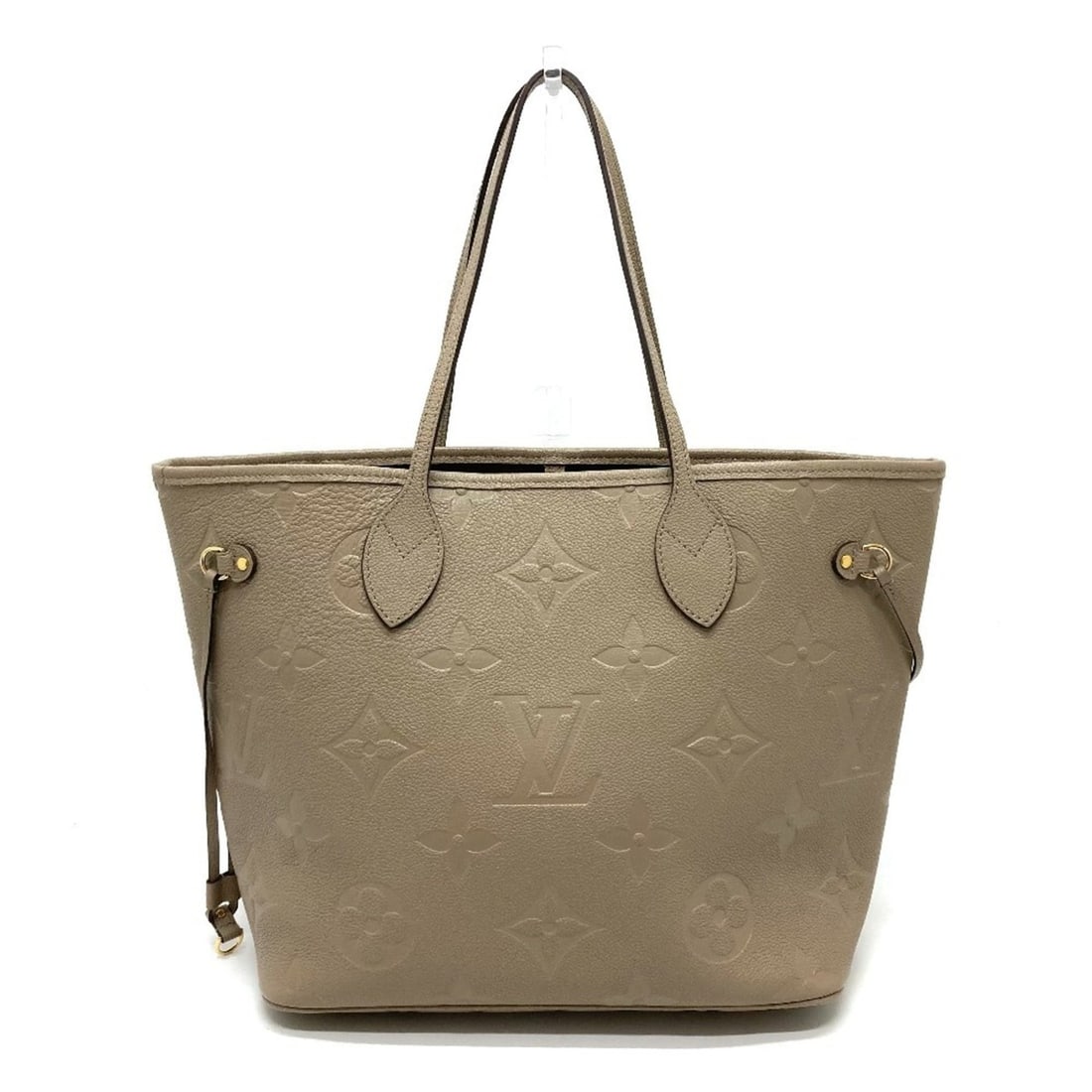 LOUIS VUITTON M45686 Monogram Empreinte Neverfull MM Tote Bag Leather Women's Tourterelle Greige: --- Catalog ---Category: SizeSize (HxWxD): 29cm x 48cm x 16cm / 11.41'' x 18.89'' x 6.29''Category: DesignType: Shoulder bag, Tote bagColor: GrayishGender: WomenMaterial: Monogram Empreinte Category: 