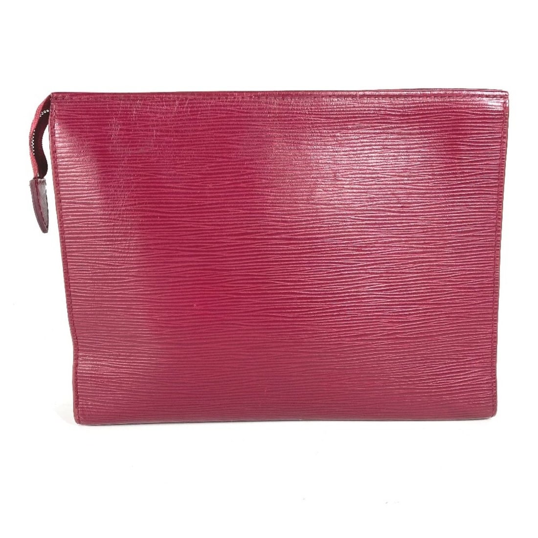 LOUIS VUITTON M41085 Epi Poche Toilette 26 Pouch Second Bag Clutch Leather Women's Fuchsia Red: --- Catalog ---Category: SizeSize (HxWxD): 19.5cm x 26cm x 4.5cm / 7.67'' x 10.23'' x 1.77''Category: DesignType: Clutch bag, PouchColor: Fuchsia, Red colorGender: Men,WomenMaterial: Epi leather Categ