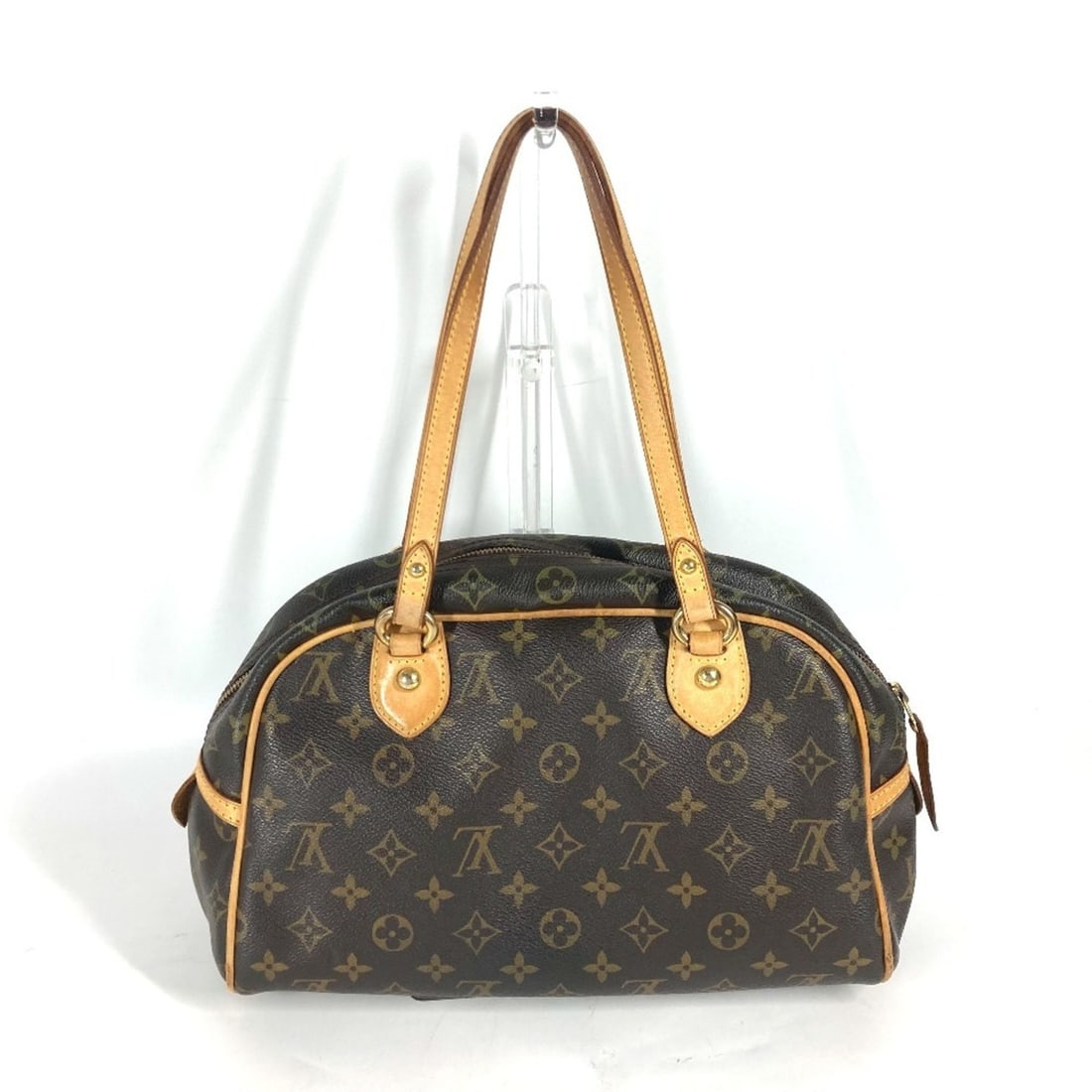 LOUIS VUITTON M95565 Monogram Montorgueil PM Boston Bag Shoulder Canvas Women's Brown L-240808-8: --- Catalog ---Category: SizeSize (HxWxD): 18.5cm x 31.5cm x 15cm / 7.28'' x 12.4'' x 5.9''Category: DesignType: Shoulder bagColor: BrownGender: Men,WomenMaterial: Monogram , Canvas Category: GeneralB