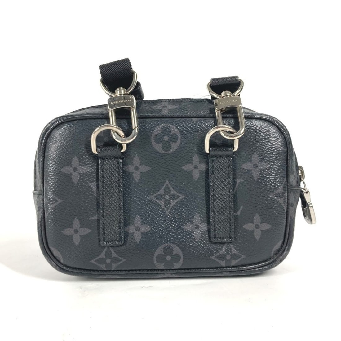 LOUIS VUITTON M30755 Monogram Eclipse Outdoor Pochette Shoulder Bag Canvas Women's Black G-240810-37: --- Catalog ---Category: SizeSize (HxWxD): 10.5cm x 16cm x 4.5cm / 4.13'' x 6.29'' x 1.77''Category: DesignType: Shoulder bagColor: BlackGender: Men,WomenMaterial: Monogram Eclipse Category: GeneralBr