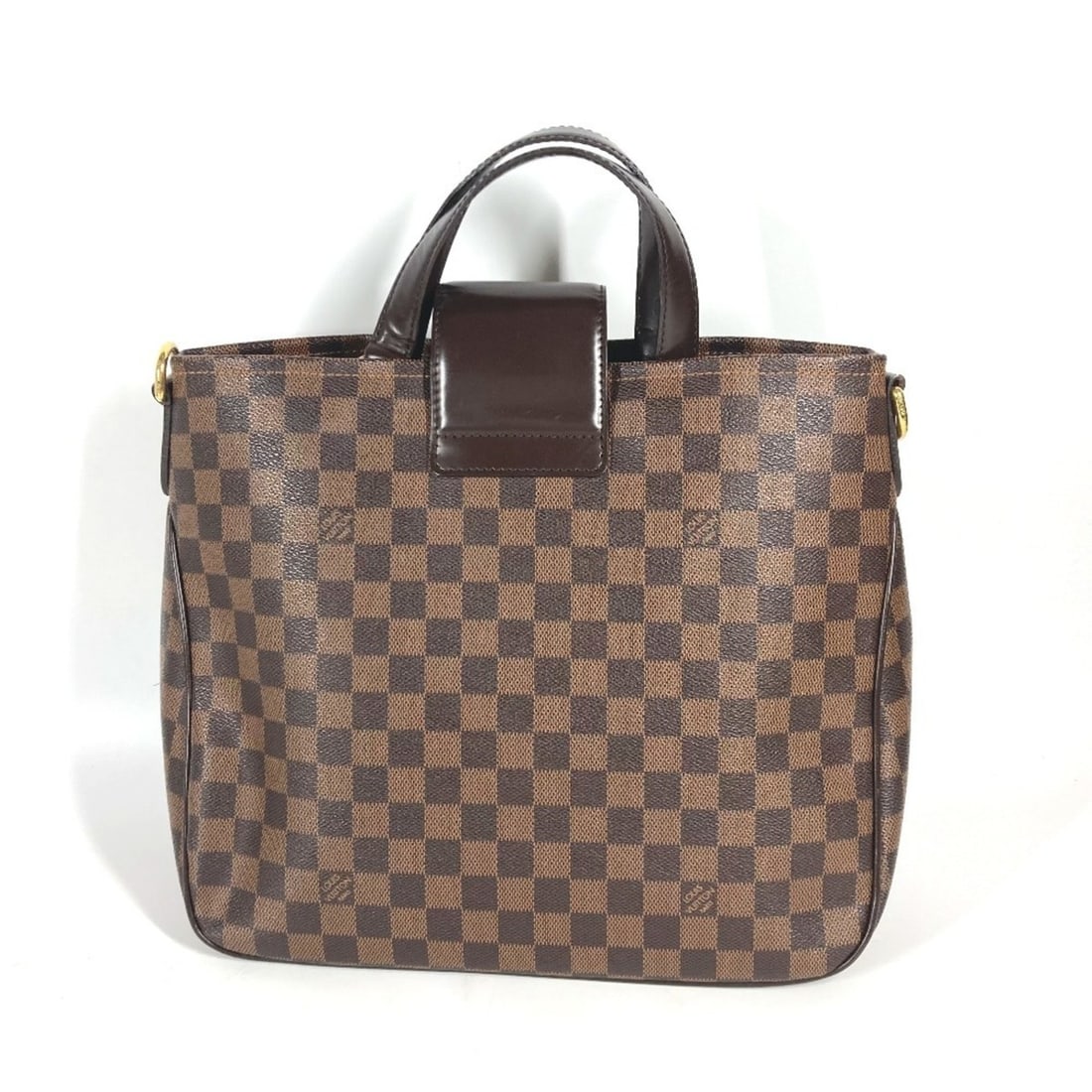 LOUIS VUITTON N41177 Damier Cabas Roseberry Handbag Tote Bag Canvas Women's Ebene Brown G-240825-9: --- Catalog ---Category: SizeSize (HxWxD): 26.5cm x 32cm x 13.5cm / 10.43'' x 12.59'' x 5.31''Category: DesignType: Handbag, Tote bagColor: Brown, EbeneGender: WomenClosure: Turn lockMaterial: Damier 