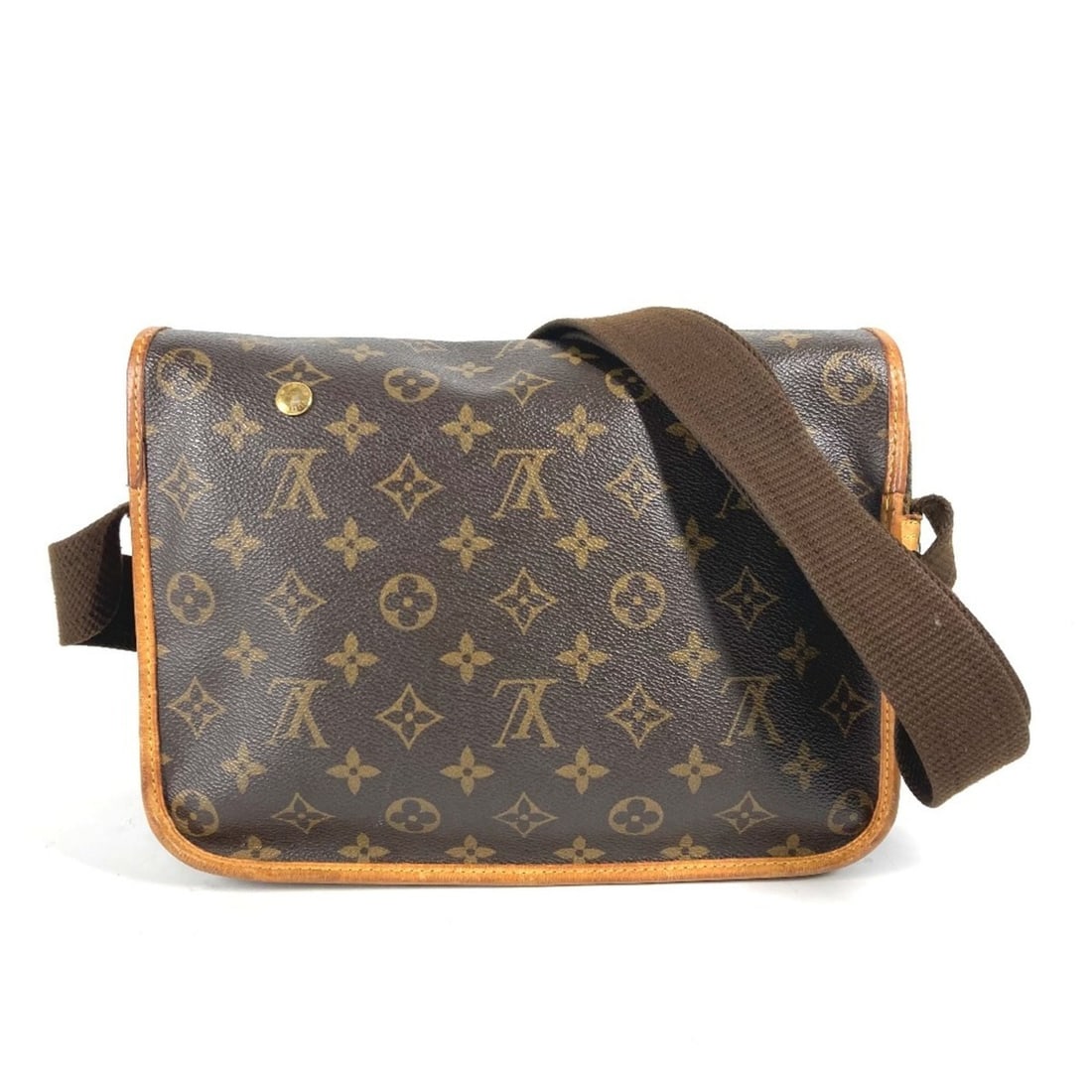 LOUIS VUITTON M40117 Monogram Congo PM Mesh Net Shoulder Bag Canvas Women's Brown KS-240807-6: --- Catalog ---Category: SizeSize (HxWxD): 20.5cm x 27cm x 7cm / 8.07'' x 10.62'' x 2.75''Category: DesignType: Shoulder bagColor: BrownGender: Men,WomenMaterial: Monogram Category: GeneralBrand: Loui