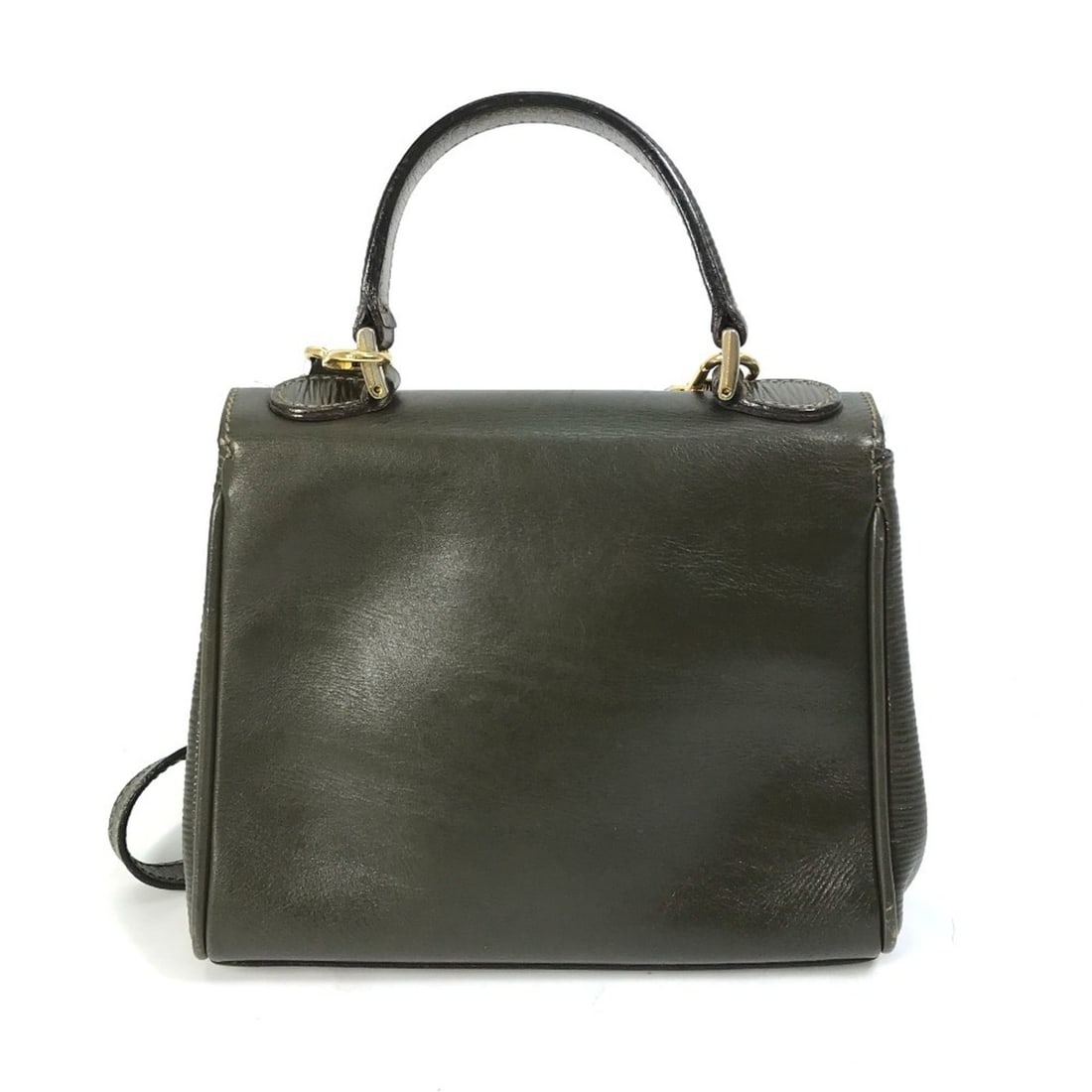 FENDI Handbag Shoulder Bag Leather Women's Khaki KO-231014-12: --- Catalog ---Category: SizeSize (HxWxD): 16.5cm x 20cm x 6cm / 6.49'' x 7.87'' x 2.36''Category: DesignType: Handbag, Shoulder bagColor: KhakiGender: WomenMaterial: Leather Category: GeneralBrand: F