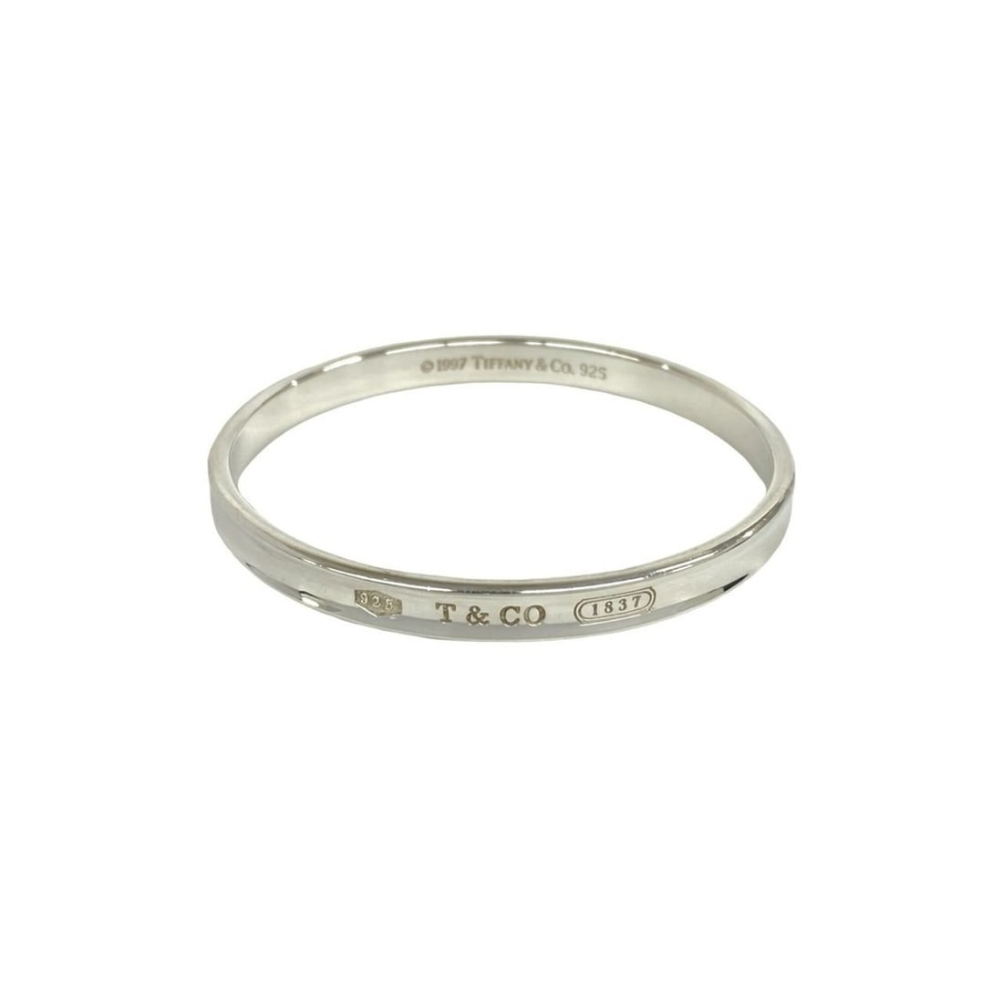 TIFFANY&Co. Tiffany Vintage Narrow Bangle, Sterling Silver 925 Bracelet, Accessory, 30370: --- Catalog ---Category: SizeLength: 18.5cm / 7.28''Category: DesignType: BangleColor: SilverGender: WomenMaterial: Silver 925Category: GeneralBrand: Tiffany--- Item List ---Section: ConditionRanking: