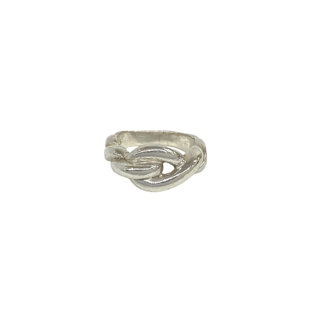 HERMES Vintage Torsade Ring, Sterling Silver 925, Jewelry for Men and Women, Silver, 55602: --- Catalog ---Category: SizeJP Size: 10US Size: 5.5Category: DesignType: Band ringColor: SilverGender: Men,WomenMaterial: Silver 925Category: GeneralBrand: Hermes--- Item List ---Section: ConditionRa