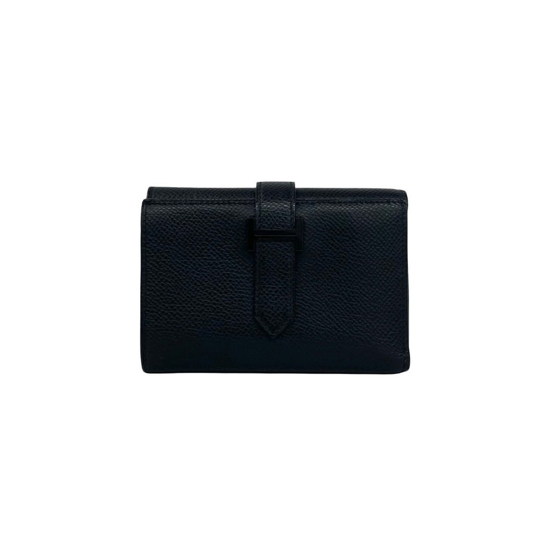 HERMES Bearn Combination Veau Epsom Tri-fold Wallet Mini Monochrome Black 01387: --- Catalog ---Category: SizeSize (HxWxD): 8cm x 11cm x 2cm / 3.14'' x 4.33'' x 0.78''Category: DesignType: Wallet (tri-fold)Color: BlackGender: WomenMaterial: Epsom leather Category: GeneralBrand: He