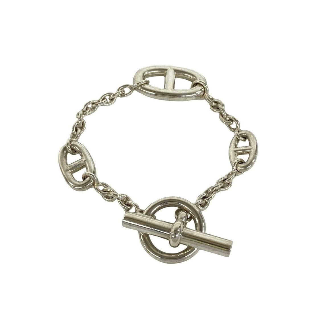HERMES Farandole Bracelet, Sterling Silver 925 Chain Accessory, Silver, 36358: --- Catalog ---Category: SizeLength: 15cm / 5.9''Category: DesignType: Charm braceletColor: SilverGender: WomenMaterial: Silver 925Category: GeneralBrand: Hermes--- Item List ---Section: ConditionRank