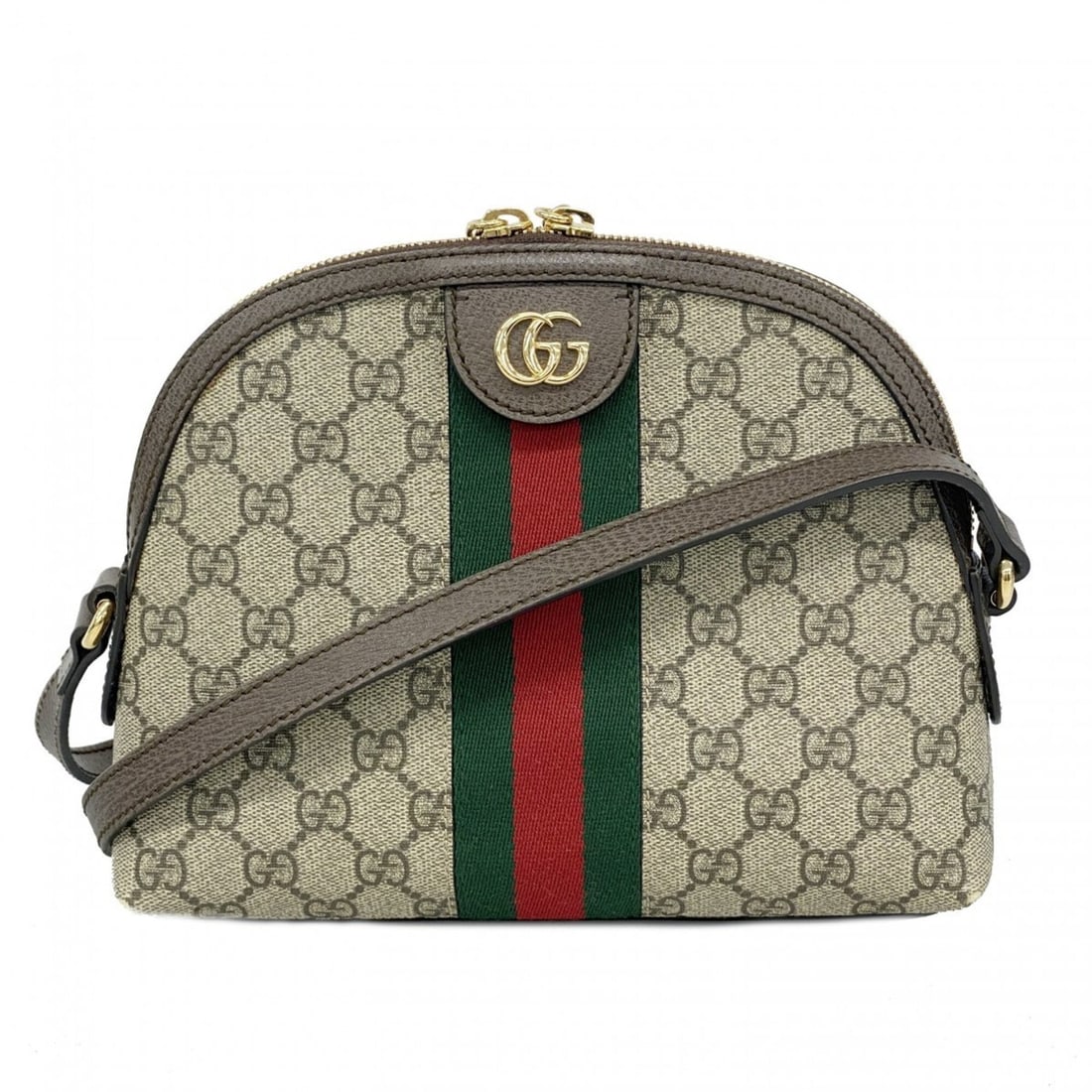 Gucci Ophidia Shoulder Bag 499621 Brown Women's: --- Catalog ---Category: SizeSize (HxWxD): 19cm x 23cm x 7.5cm / 7.48'' x 9.05'' x 2.95''Category: DesignType: Shoulder bagColor: BrownGender: WomenMaterial: PVC Hardware Color: GoldCategory: GeneralM