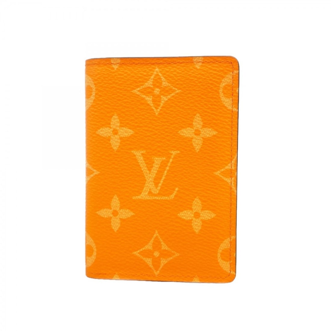 Louis Vuitton Taigarama Organizer de Poche Business Card Holder/Card Case M30437 Volcano Orange: --- Catalog ---Category: DesignType: Card caseColor: OrangeGender: MenCategory: GeneralMPN: M30437Brand: Louis VuittonCategory: Physical PropertiesSize (HxWxD): 7.5cm x 11cm x 1cm / 2.95'' x 4.33'' x 