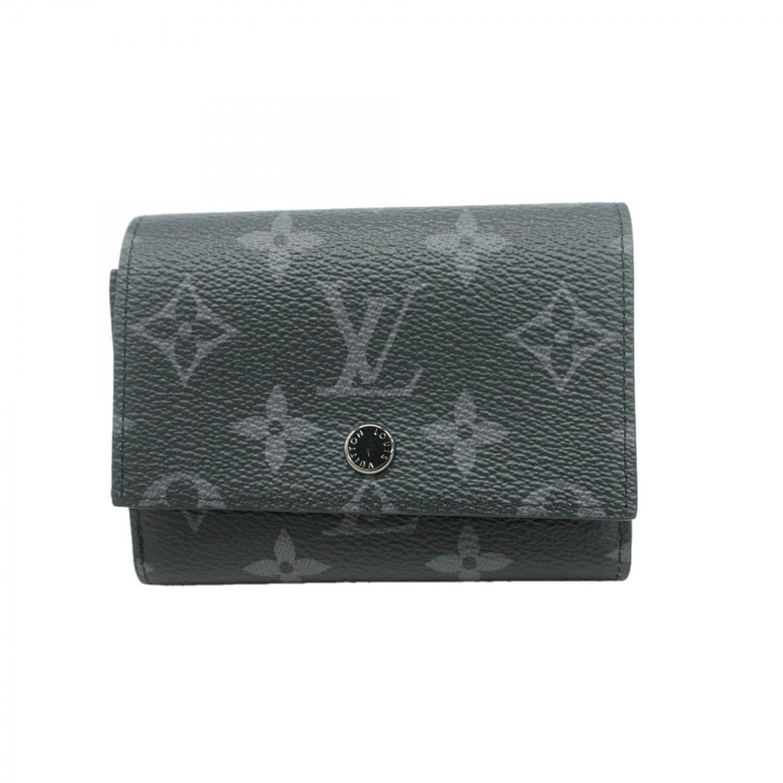 Louis Vuitton Tri-fold Wallet Monogram Eclipse Victor M12598 Black Men's: --- Catalog ---Category: SizeSize (HxWxD): 8.5cm x 11cm x 3cm / 3.34'' x 4.33'' x 1.18''Category: DesignType: Wallet (tri-fold)Color: BlackGender: MenCategory: GeneralMPN: M12598Brand: Louis Vuitton--