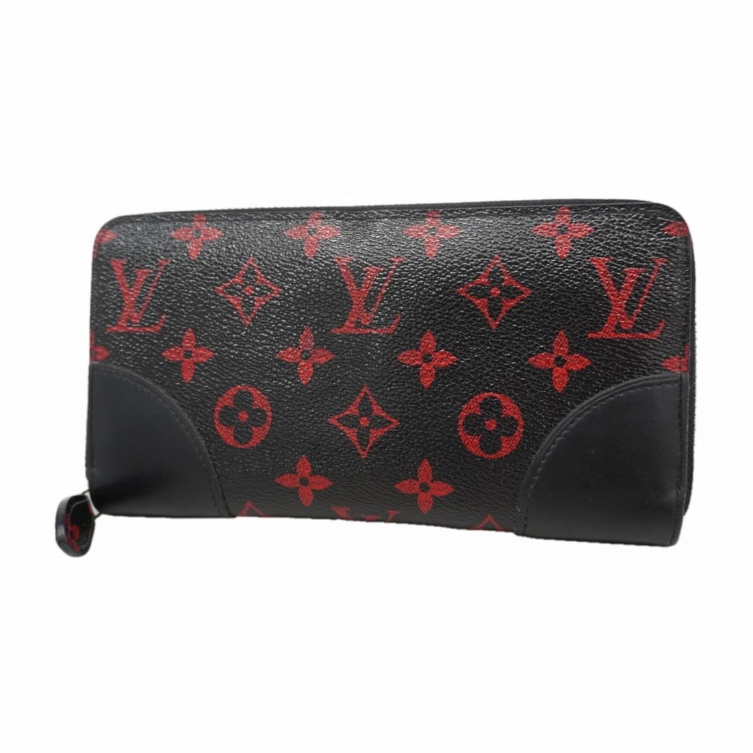 Louis Vuitton Monogram Infra Rouge Zippy Wallet M60974 Black Red Women's Long: --- Catalog ---Category: SizeSize (HxWxD): 10cm x 19cm x 2.5cm / 3.93'' x 7.48'' x 0.98''Category: DesignType: Long wallet (bi-fold)Color: Black, Red colorGender: WomenCategory: GeneralMPN: M60974Bran