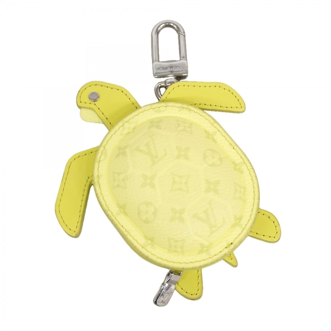 Louis Vuitton Keychain/Charm Monogram Bag Charm LV Turtle M02526 Lime (Men's/Women's): --- Catalog ---Category: SizeSize (HxWxD): 12cm x 11cm x 3cm / 4.72'' x 4.33'' x 1.18''Category: DesignType: KeyringColor: YellowGender: Men,WomenCategory: GeneralMPN: M02526Brand: Louis Vuitton--- It