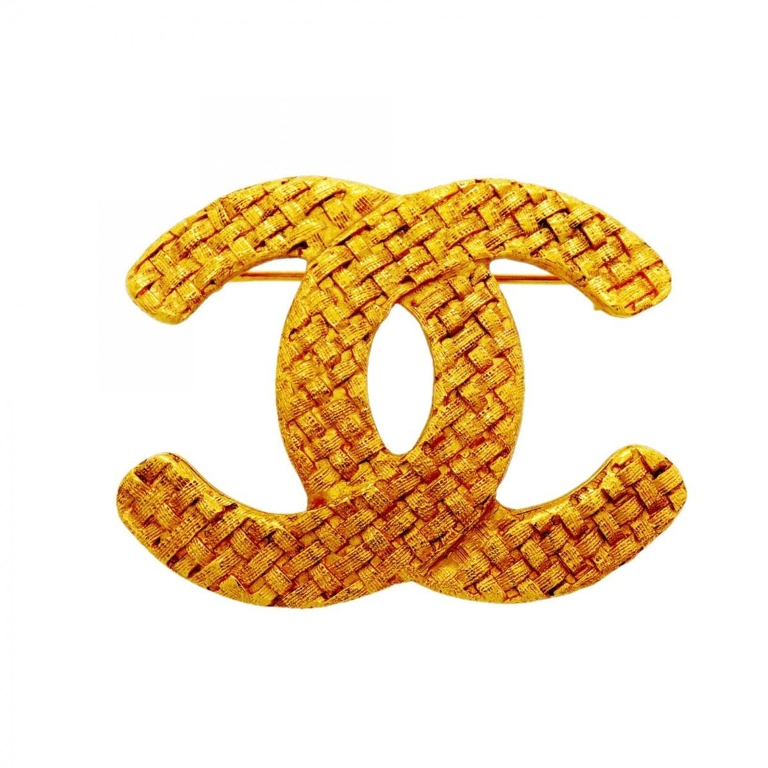 Chanel Brooch, Coco Mark, GP Plated Gold, Women's: --- Catalog ---Category: SizeSize (HxWxD): 3.61cm x 4.59cm / 1.42'' x 1.8''Category: DesignType: BroochColor: GoldGender: WomenMaterial: Gold platingCategory: GeneralBrand: Chanel--- Item List ---Sect