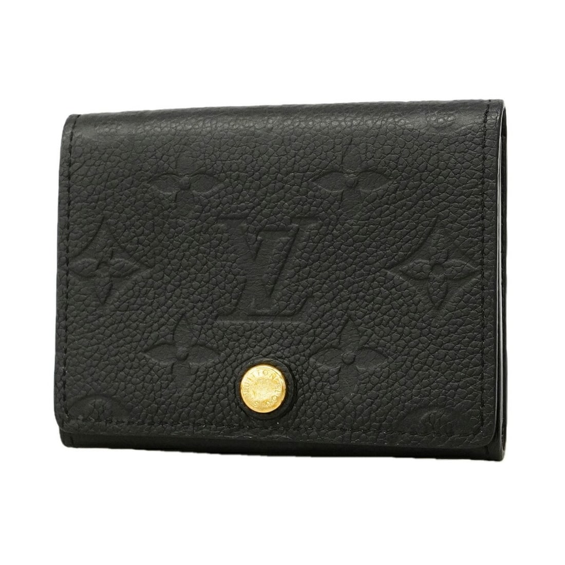 Louis Vuitton Business Card Holder/Card Case, Monogram Empreinte, Enveloppe Carte de Visite M58456,: --- Catalog ---Category: DesignType: Card caseColor: NoirGender: Men,WomenCategory: GeneralMPN: M58456Brand: Louis VuittonCategory: Physical PropertiesSize (HxWxD): 8cm x 10.5cm x 1.5cm / 3.14'' x 4.1