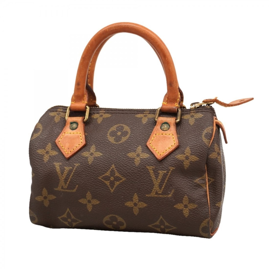 Louis Vuitton Monogram Mini Speedy Handbag M41534 Brown Women's: --- Catalog ---Category: SizeSize (HxWxD): 9cm x 16cm x 7cm / 3.54'' x 6.29'' x 2.75''Category: DesignType: HandbagColor: BrownGender: WomenCategory: GeneralMPN: M41534Brand: Louis Vuitton--- Item Lis
