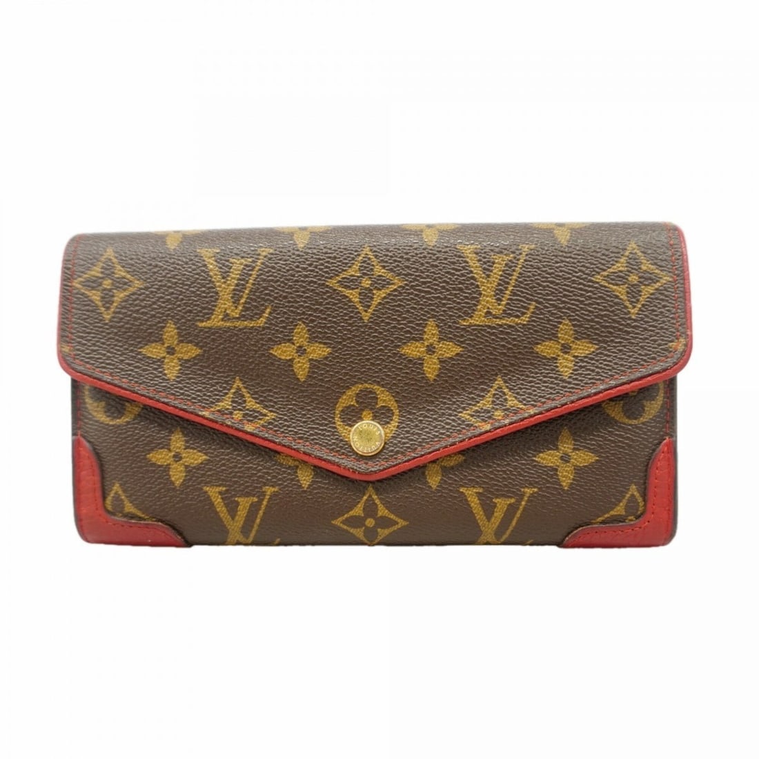 Louis Vuitton Monogram Retiro Portefeuille Sarah Long Wallet M61184 Cerise Women's: --- Catalog ---Category: SizeSize (HxWxD): 10cm x 19cm x 3.5cm / 3.93'' x 7.48'' x 1.37''Category: DesignType: Long wallet (bi-fold)Color: CeriseGender: WomenCategory: GeneralMPN: M61184Brand: Louis V