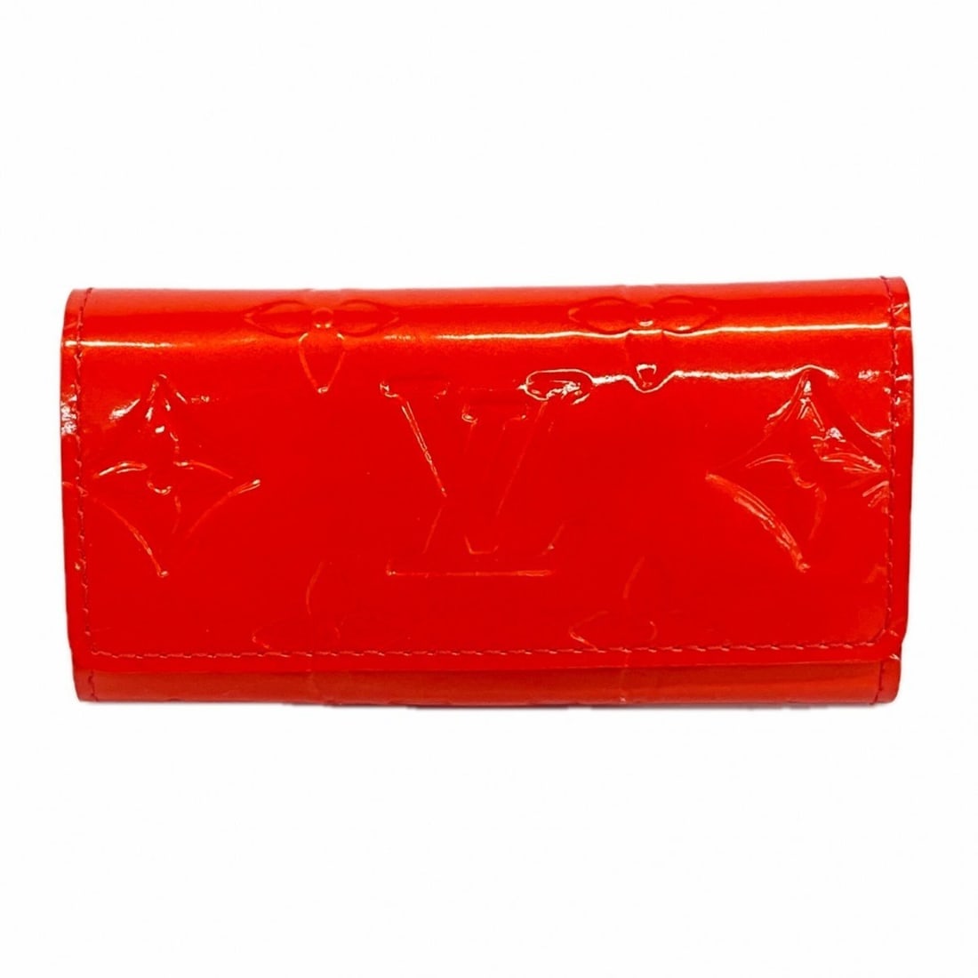 Louis Vuitton Vernis Multicles 4 Key Case M91211 Rouge (Ladies'): --- Catalog ---Category: DesignType: KeycaseColor: RougeGender: WomenCategory: GeneralMPN: M91211Brand: Louis VuittonCategory: Physical PropertiesSize (HxWxD): 5.5cm x 10.5cm x 1.5cm / 2.16'' x 4.13''