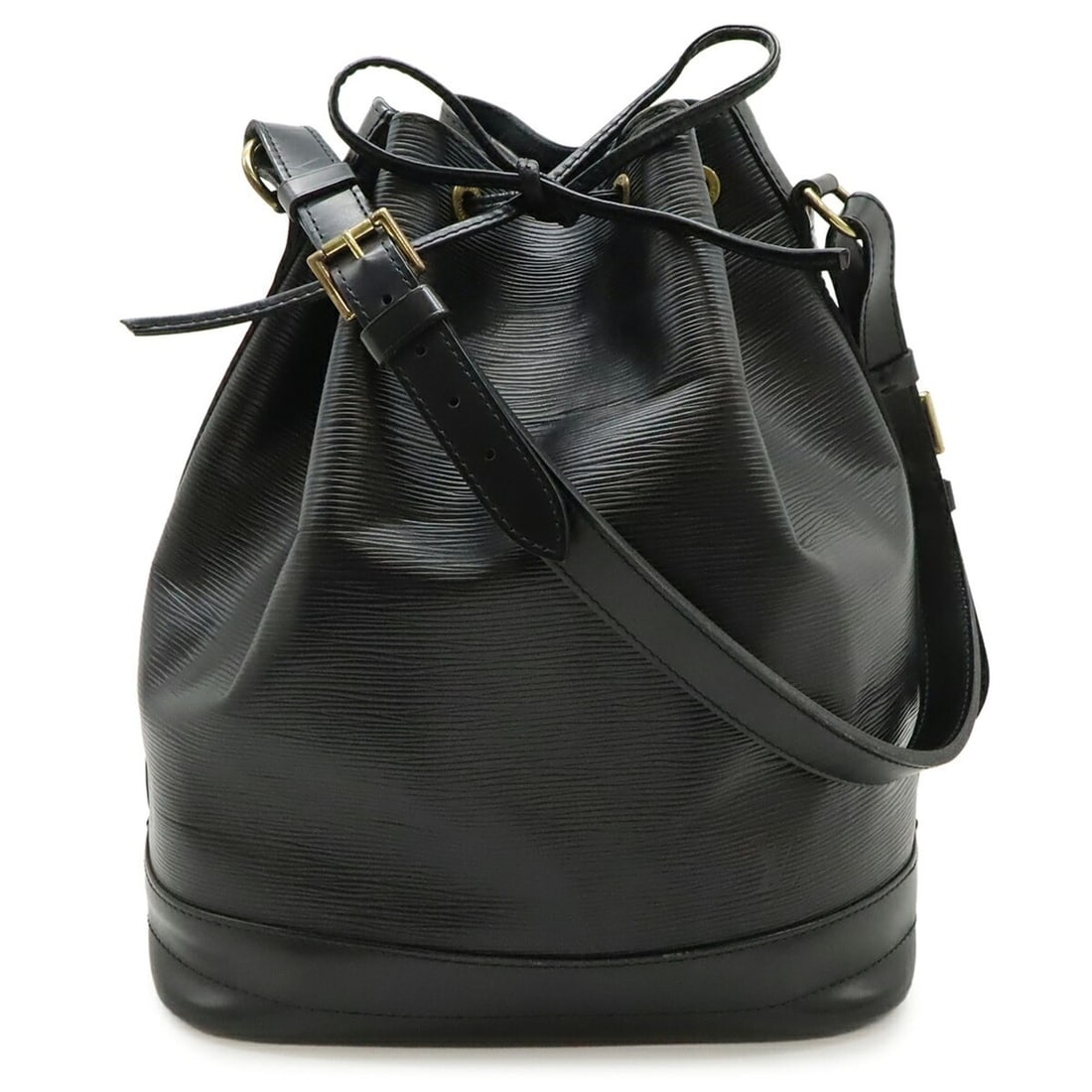 LOUIS VUITTON Louis Vuitton Epi Noe Shoulder Bag Noir Black M59002 (1 of 10)