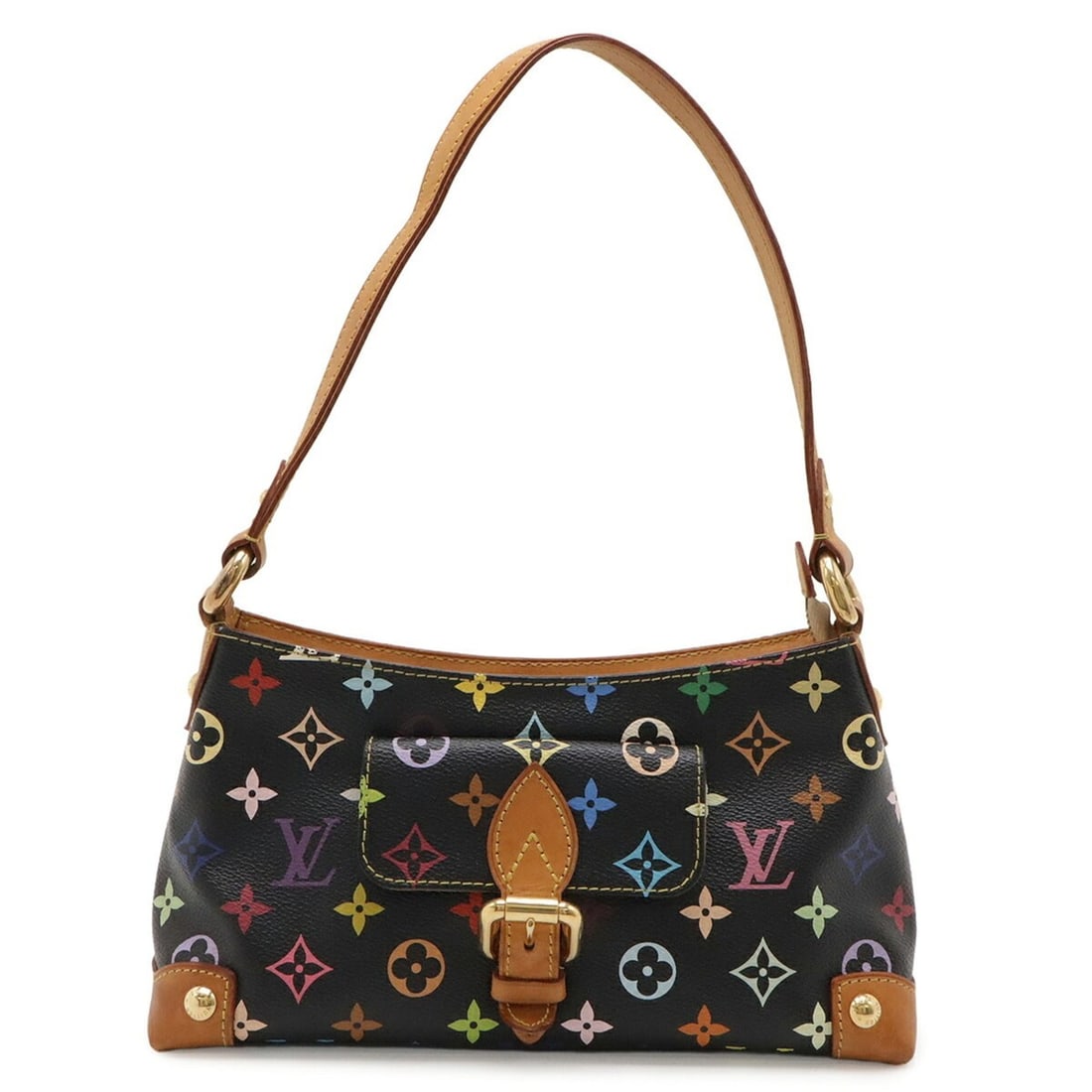 LOUIS VUITTON Louis Vuitton Monogram Multicolor Eliza Shoulder Bag Handbag Noir Black M40099: --- Catalog ---Category: SizeSize (HxWxD): 13.5cm x 27cm x 10cm / 5.31'' x 10.62'' x 3.93''Category: DesignType: Handbag, Shoulder bagColor: BlackGender: WomenMaterial: Monogram Multicolore Category: 
