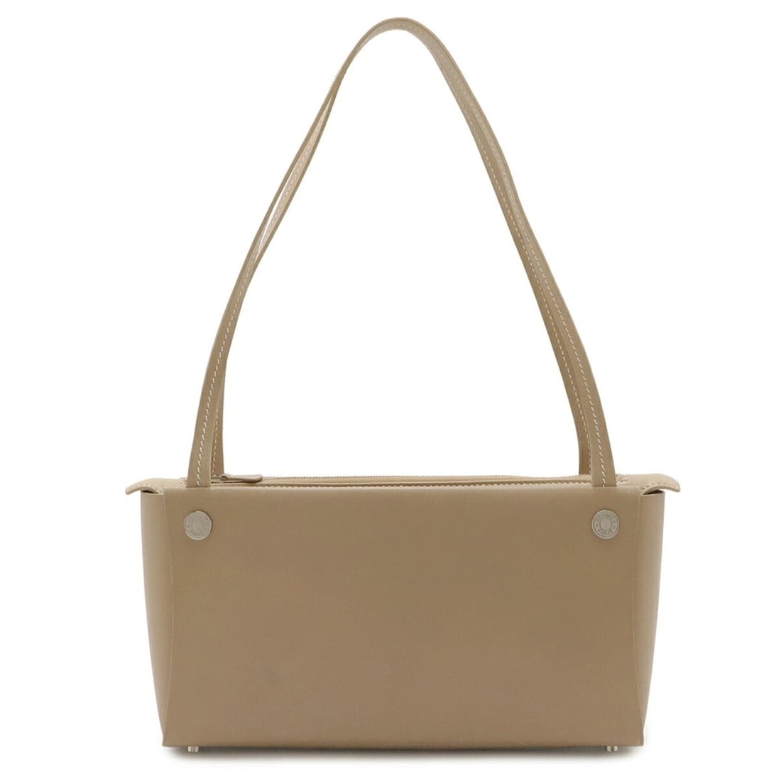 HERMES In the Box Shoulder Bag Tote Calf Leather Beige: --- Catalog ---Category: SizeSize (HxWxD): 13cm x 24cm x 5.5cm / 5.11'' x 9.44'' x 2.16''Category: DesignType: Shoulder bag, Tote bagColor: BeigeGender: WomenMaterial: Leather Category: GeneralBrand: 