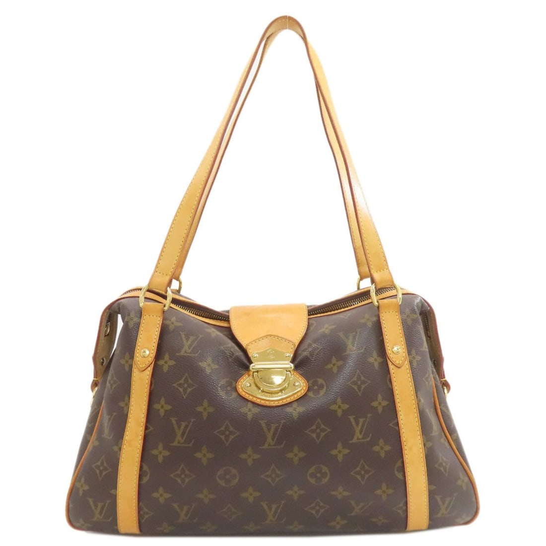 Louis Vuitton M51186 Streza PM Tote Bag, Monogram Canvas, Women's LOUIS VUITTON: --- Catalog ---Category: SizeSize (HxWxD): 28.5cm x 31cm x 15cm / 11.22'' x 12.2'' x 5.9''Category: DesignType: Tote bagColor: MonogramGender: WomenMaterial: Monogram , Canvas Category: GeneralBrand: 