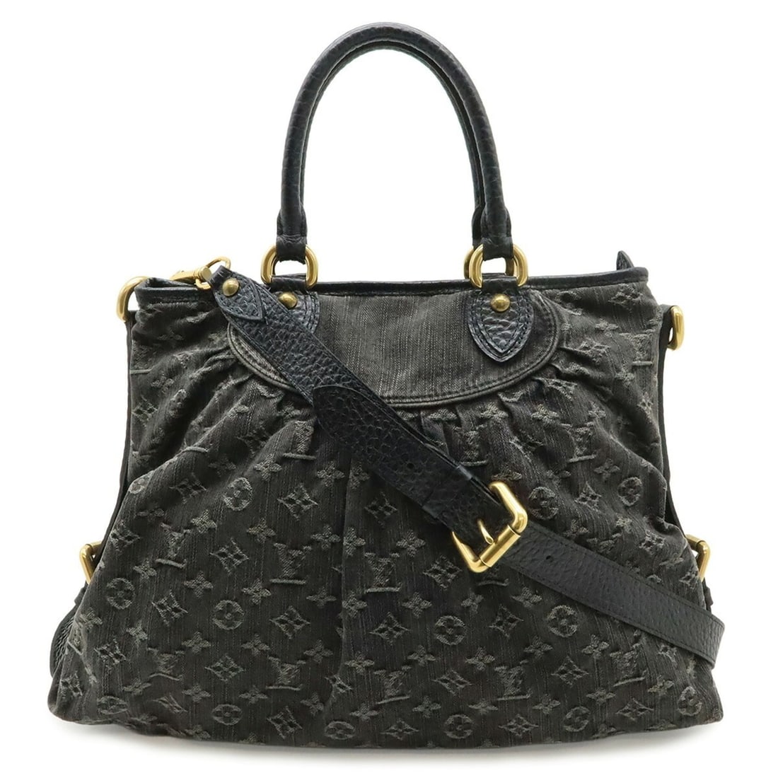 LOUIS VUITTON Louis Vuitton Monogram Denim Neo Cavi GM Tote Bag Shoulder Noir M95352: --- Catalog ---Category: SizeSize (HxWxD): 32.5cm x 42cm x 12.5cm / 12.79'' x 16.53'' x 4.92''Category: DesignType: Shoulder bag, Tote bagColor: Monogram, NoirGender: WomenMaterial: Monogram Denim Cat