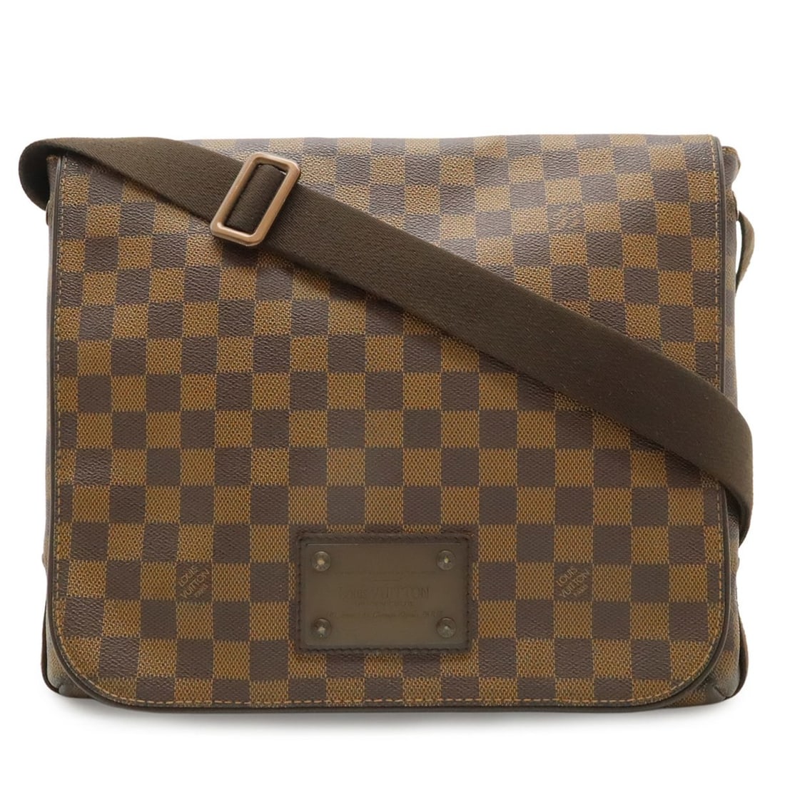 LOUIS VUITTON Damier Brooklyn MM Shoulder Bag/Handbag N51211: --- Catalog ---Category: SizeSize (HxWxD): 29cm x 32.5cm x 9cm / 11.41'' x 12.79'' x 3.54''Category: DesignType: Handbag, Shoulder bagColor: Brown, Damier CanvasMaterial: PVC Category: GeneralMPN: N51