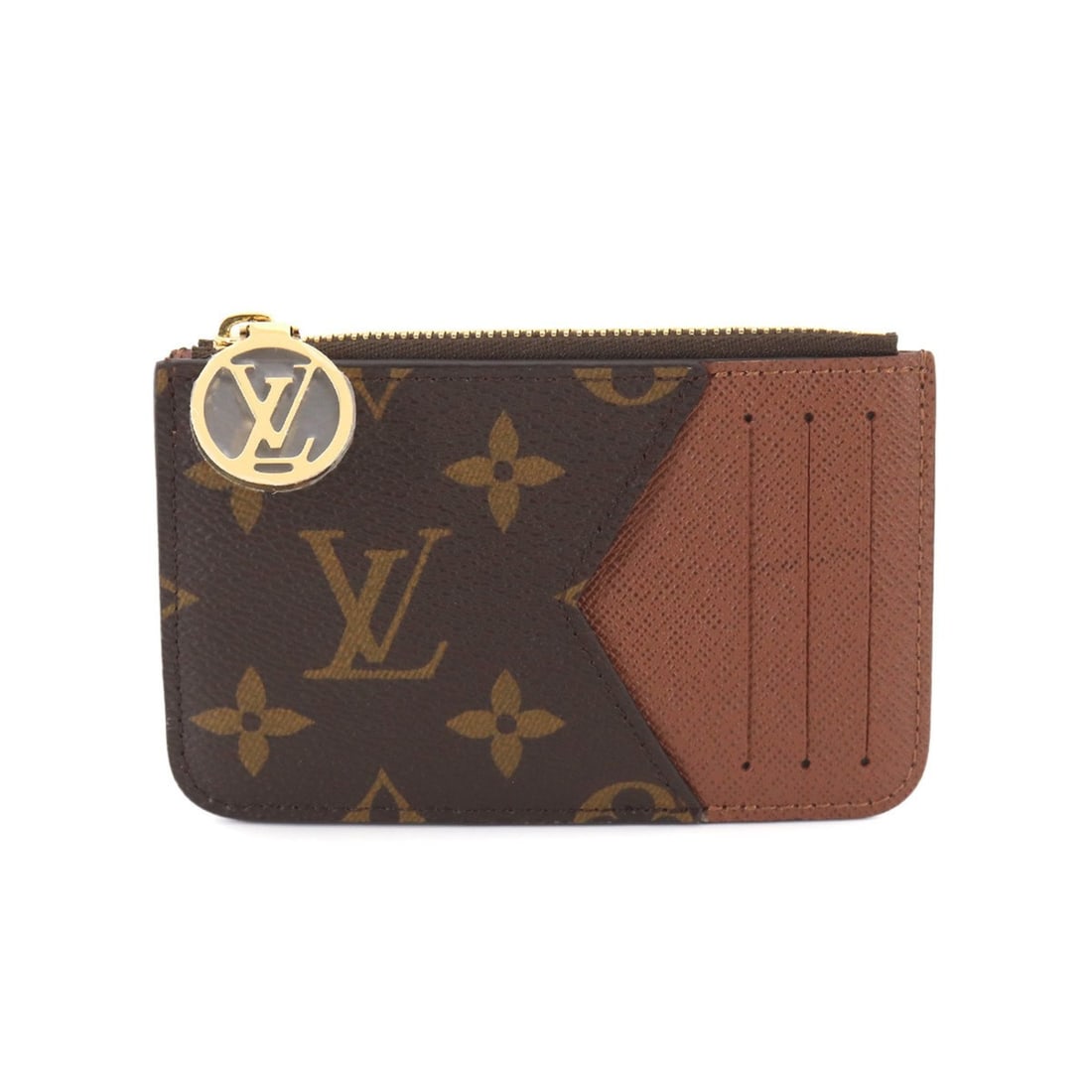 Louis Vuitton Monogram Romy Card Holder/Card Case, Portecarte Wallet/Coin Purse, Brown Armagnac: --- Catalog ---Category: DesignType: Card caseColor: Brown, MonogramGender: Men,WomenMaterial: Monogram Category: GeneralMPN: M81880Brand: Louis VuittonCountry of Origin: FranceCategory: Physical Prop