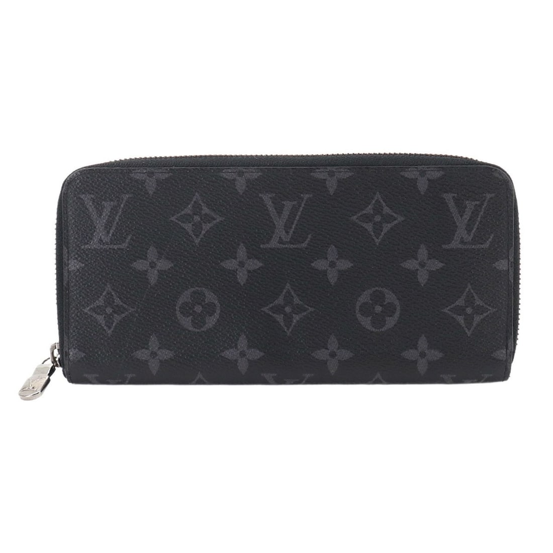 Louis Vuitton Monogram Eclipse Zippy Wallet Horizontal Long M11611 RFID Silver Hardware: --- Catalog ---Category: SizeSize (HxWxD): 10cm x 20cm x 2cm / 3.93'' x 7.87'' x 0.78''Category: DesignType: Long wallet (bi-fold)Color: Monogram EclipseGender: Women,MenMaterial: Monogram Eclipse Cat