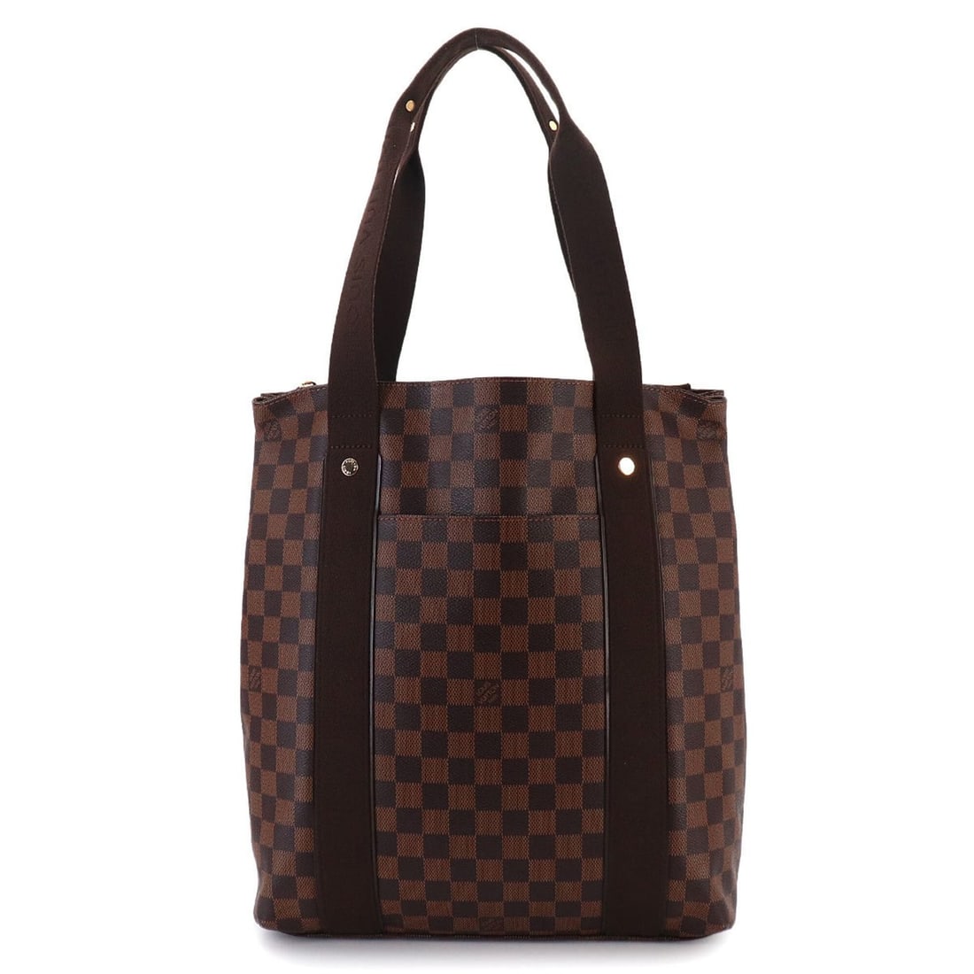 Louis Vuitton Damier Cabas Beaubourg Tote Handbag, Ebene, N52006, Gold Hardware: --- Catalog ---Category: SizeSize (HxWxD): 36cm x 31cm x 11.5cm / 14.17'' x 12.2'' x 4.52''Category: DesignType: Handbag, Tote bagColor: EbeneGender: WomenMaterial: Damier Canvas Category: GeneralBran