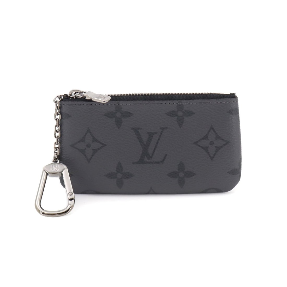 Louis Vuitton Monogram Eclipse Reverse Card & Key Case Pochette Cles Wallet/Coin Purse M80905: --- Catalog ---Category: SizeSize (HxWxD): 6.5cm x 12cm x 1.5cm / 2.55'' x 4.72'' x 0.59''Category: DesignType: Coin purse/coin caseColor: Monogram EclipseGender: Women,MenMaterial: Monogram Eclipse C