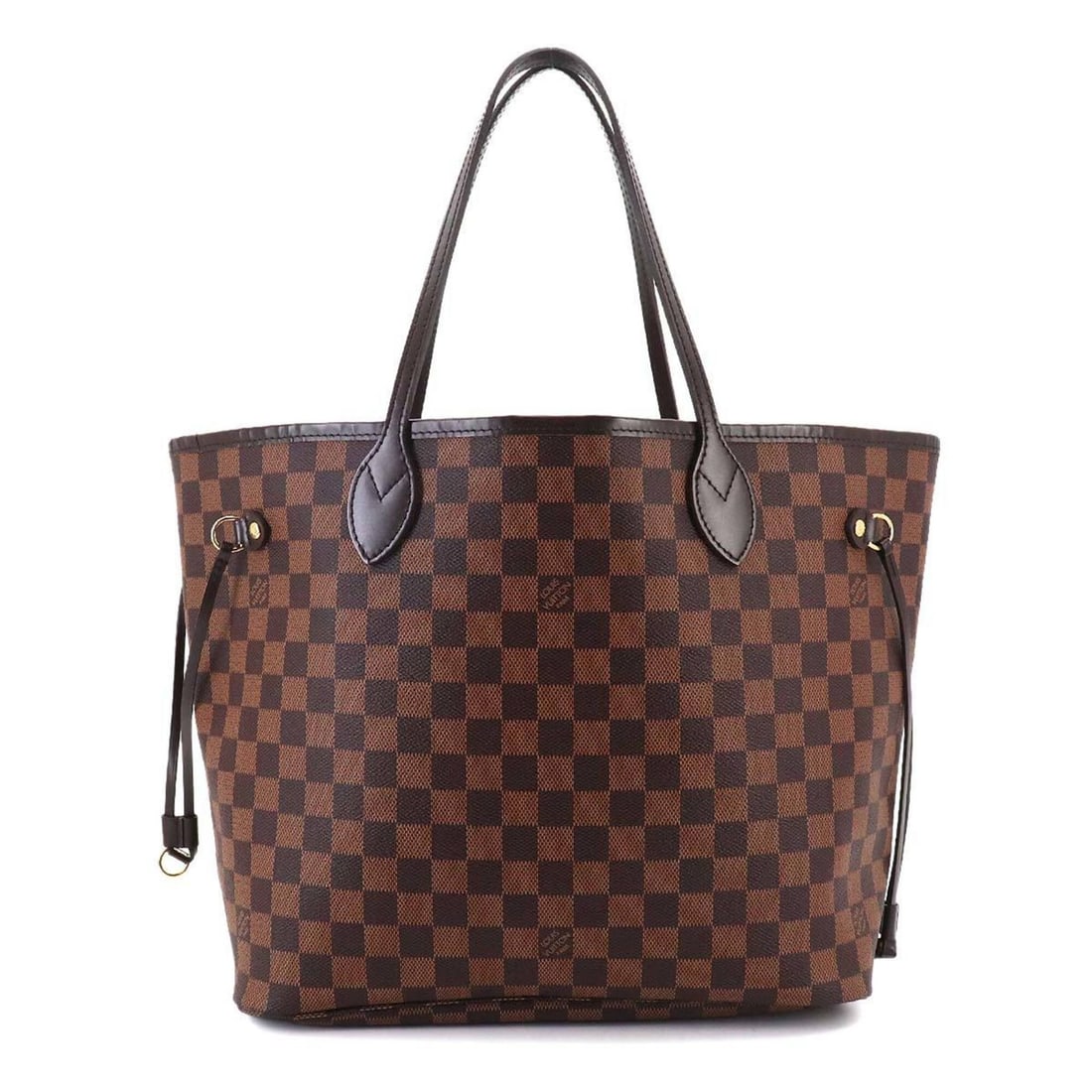 Louis Vuitton Neverfull MM Damier Tote Handbag, Ebene Cerise N51105 Brown: --- Catalog ---Category: SizeSize (HxWxD): 28cm x 46cm x 15.5cm / 11.02'' x 18.11'' x 6.1''Category: DesignType: Handbag, Tote bagColor: Cerise, EbeneGender: WomenMaterial: Damier Canvas Category: Gen