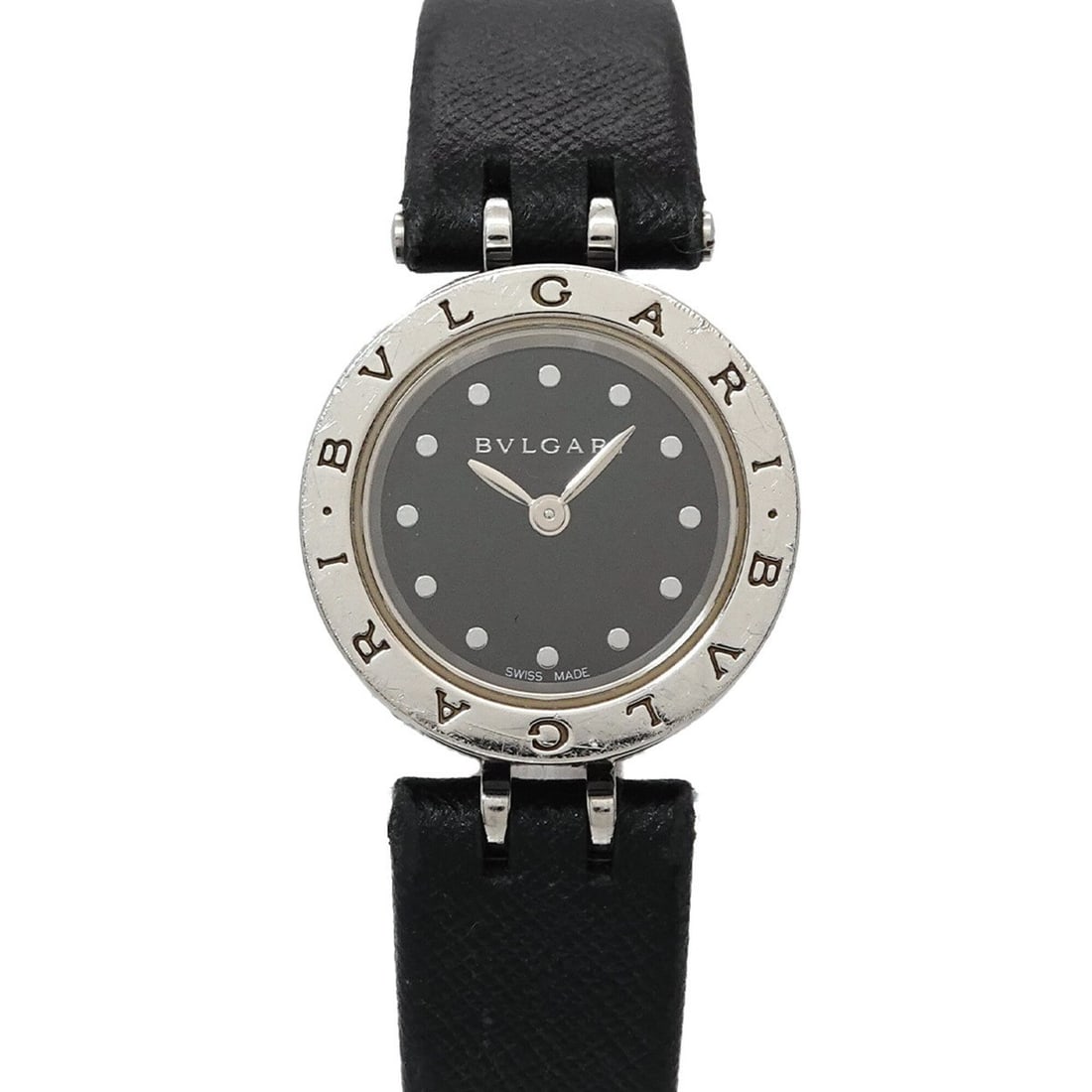 Bulgari BVLGARI B-Zero1 BZ23SC Women's Watch Black Ceramic Quartz: --- Catalog ---Category: SizeWrist Size: 13cm - 16cm / 5.11'' - 6.29''Case Diameter: 23mm / 0.91''Category: DesignType: WristwatchGender: WomenColor (Dial): BlackMaterial (Band): Leather, Stainless st