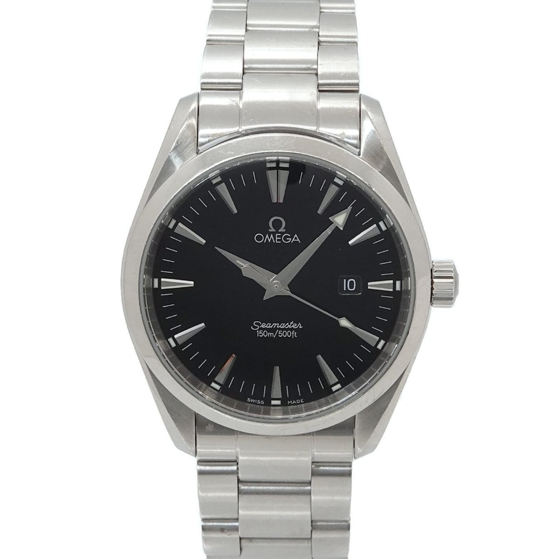 Omega Seamaster Aqua Terra 2517 50 Men's Watch, Date, Black, Quartz Watch: --- Catalog ---Category: SizeWrist Size: 17.5cm / 6.88''Case Diameter: 39mm / 1.54''Category: DesignType: WristwatchGender: MenColor (Dial): BlackMaterial (Band): Stainless steelMaterial (Case): Stain