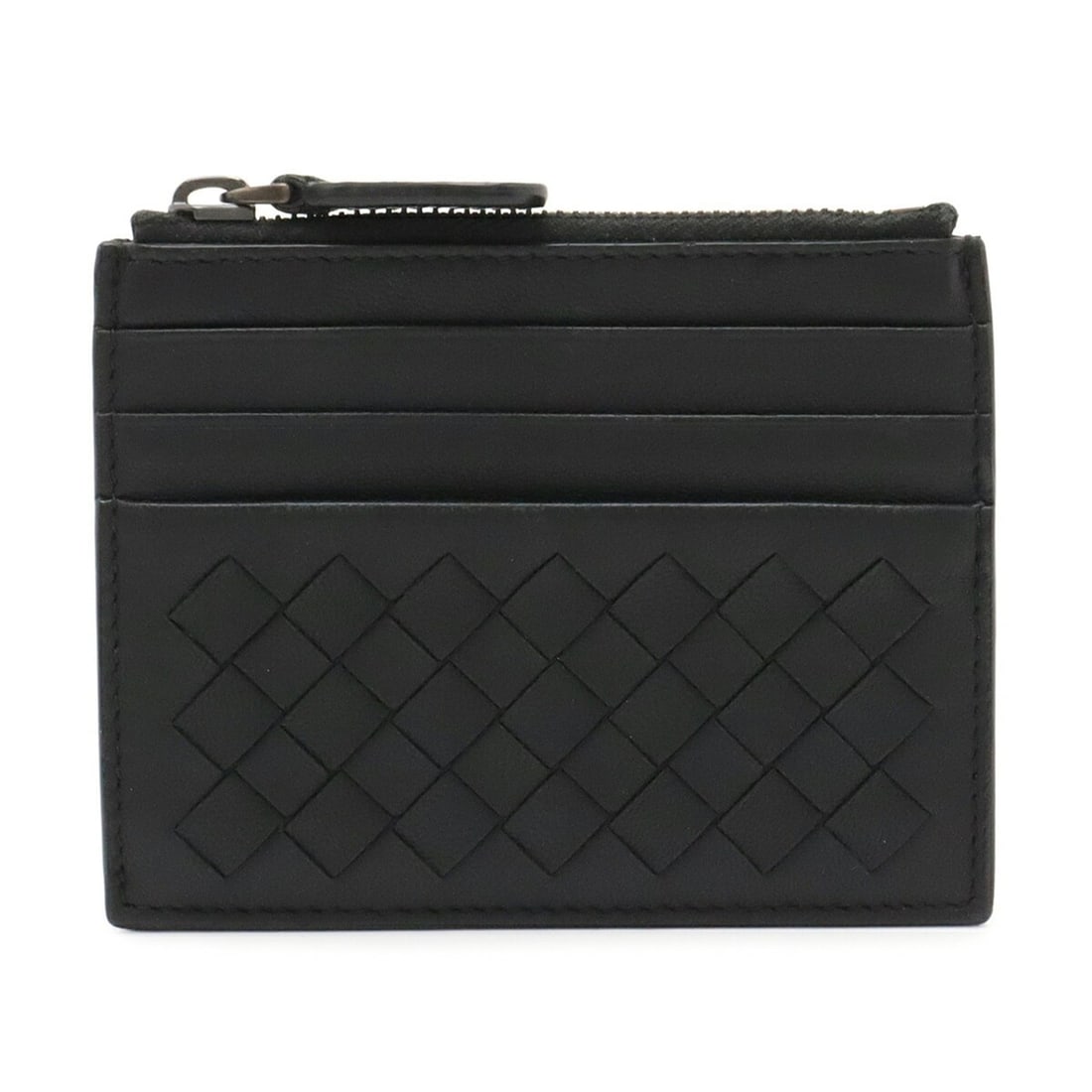 BOTTEGA VENETA Bottega Veneta Intrecciato Wallet/Coin Purse, Coin Business Card Holder/Card Case,: --- Catalog ---Category: SizeSize (HxWxD): 8cm x 10.5cm / 3.14'' x 4.13''Category: DesignType: Coin purse/coin caseColor: BlackGender: WomenMaterial: Intrecciato Category: GeneralMPN: 367004Brand: Bot
