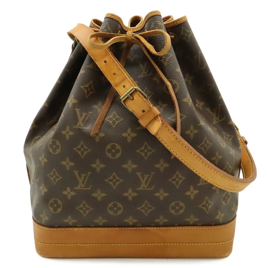LOUIS VUITTON Louis Vuitton Monogram Noe Shoulder Bag, MALLETIER stamp, M42224: --- Catalog ---Category: SizeSize (HxWxD): 34cm x 26cm x 19cm / 13.38'' x 10.23'' x 7.48''Category: DesignType: Shoulder bagColor: Brown, MonogramGender: WomenMaterial: Canvas Category: GeneralMPN: M4