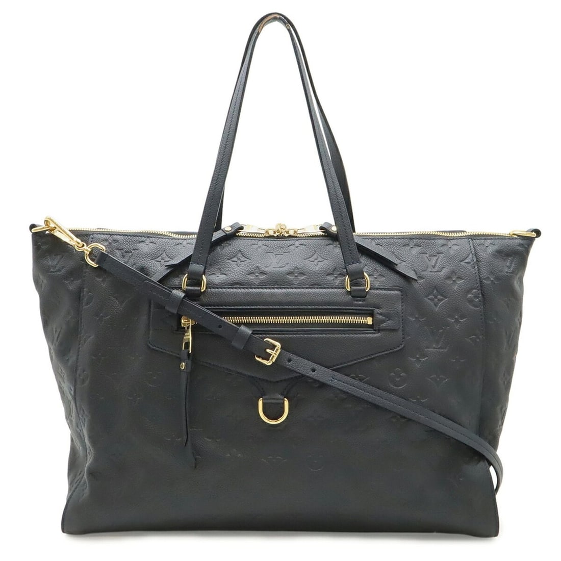 LOUIS VUITTON Louis Vuitton Monogram Empreinte Lumineuse GM Tote Bag Shoulder Leather Infini Dark: --- Catalog ---Category: SizeSize (HxWxD): 32cm x 52cm x 18cm / 12.59'' x 20.47'' x 7.08''Category: DesignType: Shoulder bag, Tote bagColor: Galle, Infini, NavyGender: WomenMaterial: Monogram Empreint