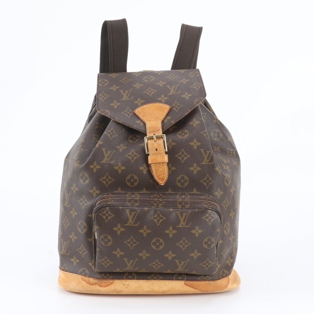 Louis Vuitton Monogram Montsouris GM M51135 Leather Backpack Shoulder Bag Handbag for Men: --- Catalog ---Category: SizeSize (HxWxD): 38cm x 32cm x 12cm / 14.96'' x 12.59'' x 4.72''Category: DesignType: Backpack, Handbag, Shoulder bagColor: Brown, MonogramGender: MenMaterial: Leather , Coat
