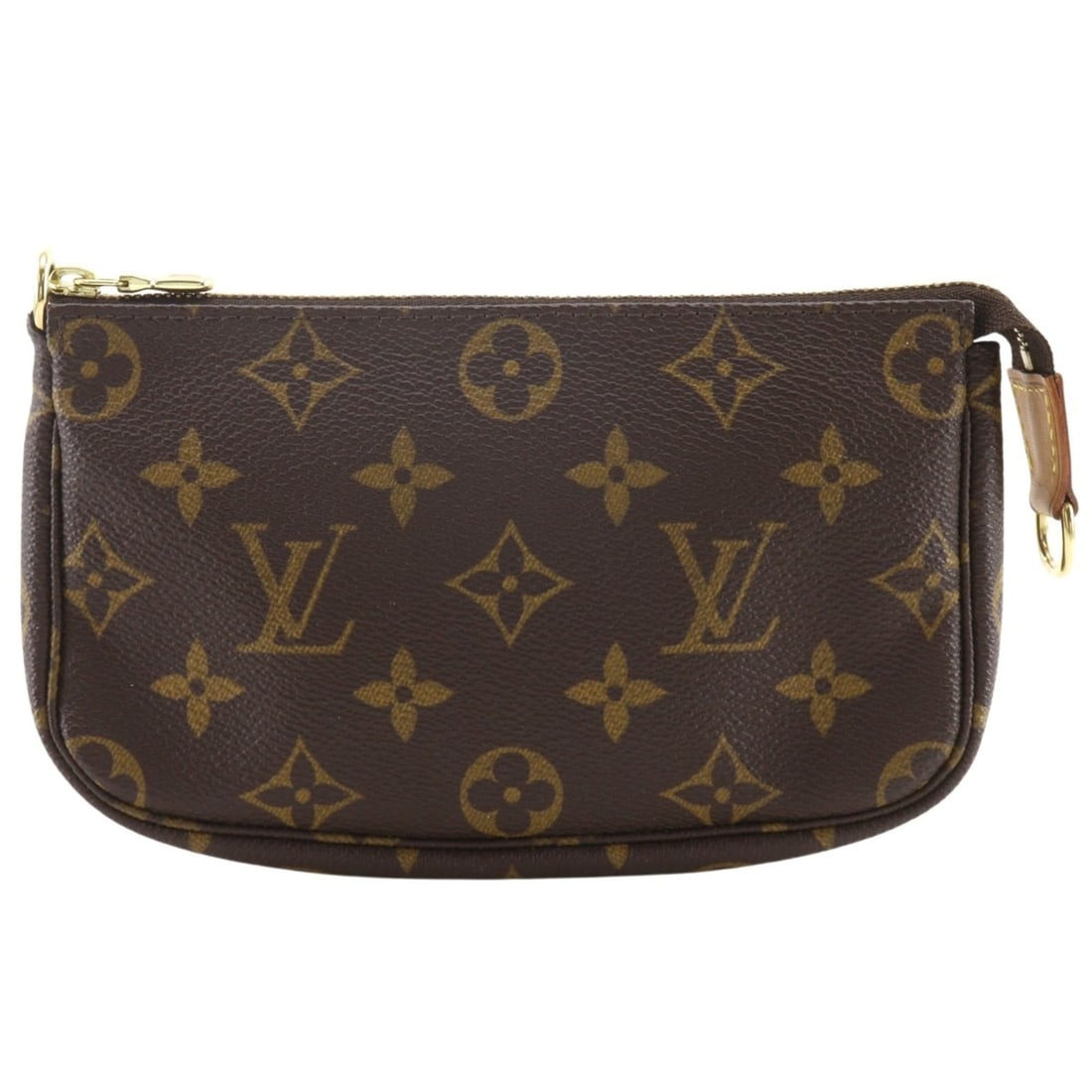 Louis Vuitton Mini Pochette Accessoires Pouch M58009 Monogram Canvas 2004 Brown FL0054 (Unisex): --- Catalog ---Category: SizeSize (HxWxD): 10.5cm x 17cm x 2.5cm / 4.13'' x 6.69'' x 0.98''Category: DesignType: Pochette, PouchColor: Brown, MonogramGender: WomenMaterial: Monogram Category: GeneralM
