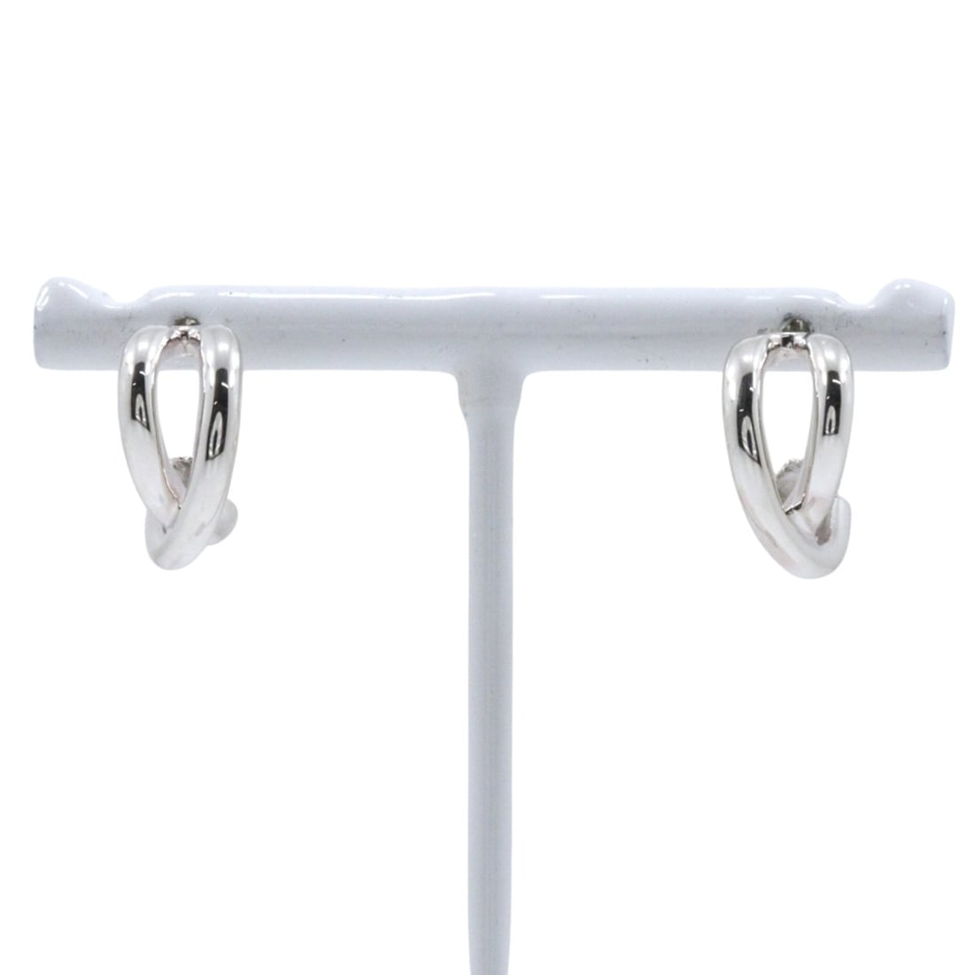Tiffany & Co. Paloma Picasso earrings, 925 sterling silver, approximately 6.3g, women's.: --- Catalog ---Category: SizeSize (HxWxD): 18.00mm x 8.00mm / 0.71'' x 0.31''Category: DesignType: Half hoop earringsGender: WomenMaterial: Silver 925Category: GeneralBrand: Tiffany--- Item List ---Se