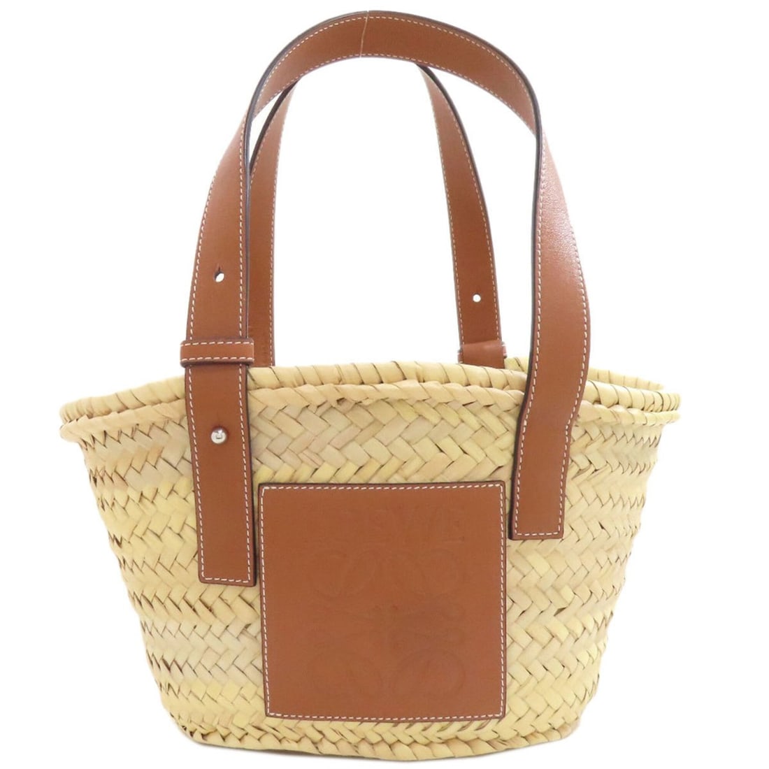 Loewe Basket Bag Small Handbag Raffia Women's LOEWE: --- Catalog ---Category: SizeSize (HxWxD): 18cm x 33cm x 12cm / 7.08'' x 12.99'' x 4.72''Handle Length: 39cm - 46cm / 15.35'' - 18.11''Category: DesignType: Basket, HandbagColor: Beige, BrownGender: W