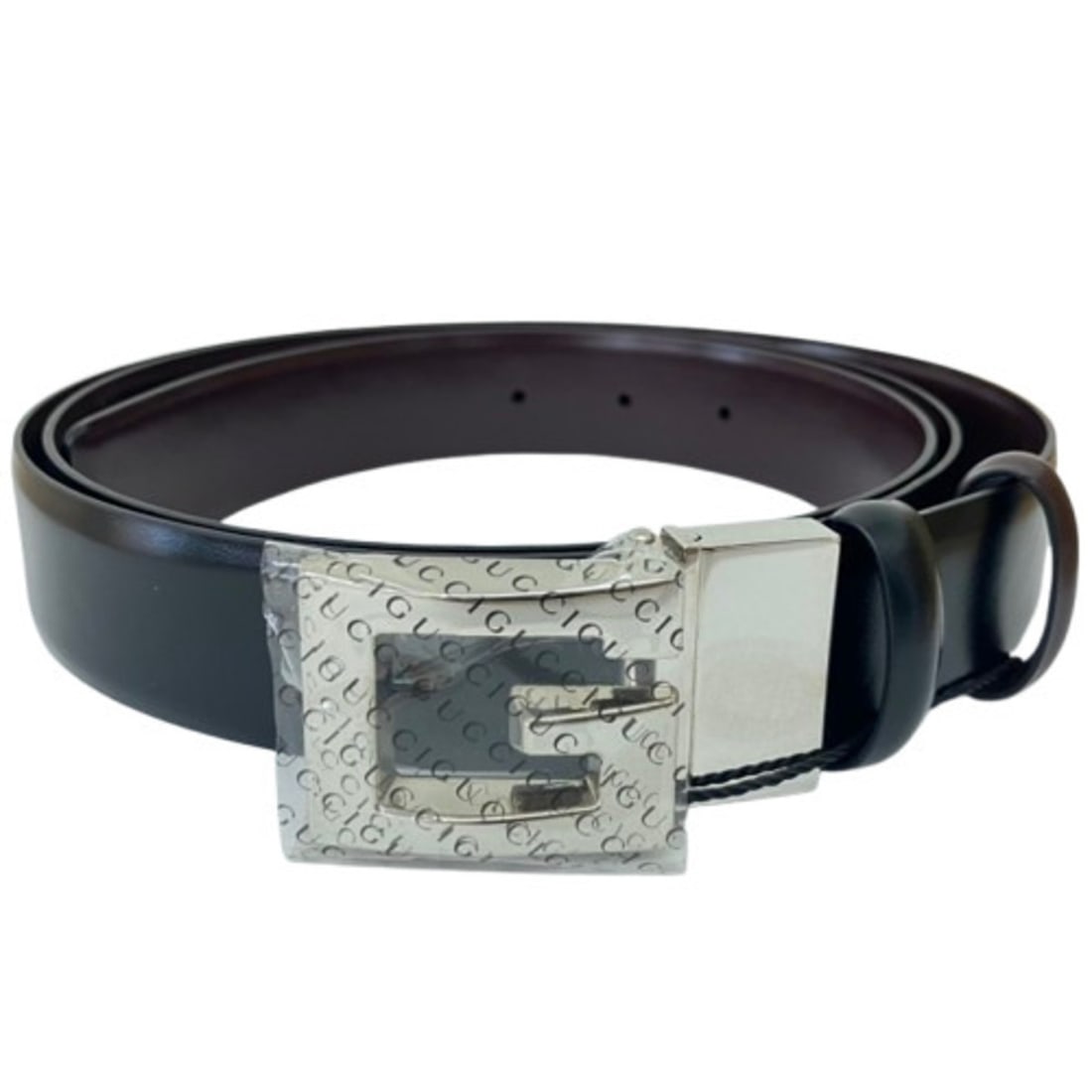GUCCI G-belt 211563?1766?120?48 1 Black: --- Catalog ---Category: SizeWidth: 3cm / 1.18''Length: 130cm / 51.18''Category: DesignType: Standard beltColor: Black, BrownGender: Men,WomenMaterial (Strap): Leather Category: GeneralBrand: