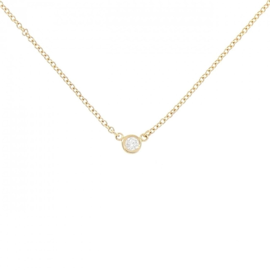 Tiffany & Co. By the Yard Necklace: --- Catalog ---Category: SizePendant Size: 3.3mm / 0.12''Neck Circumference: 41 cm / 16.14''Category: DesignGender: WomenMaterial: Yellow gold (18K)Necklace Type: NecklaceCategory: GeneralBrand: