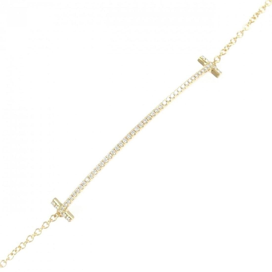 Tiffany T Smile Bracelet: --- Catalog ---Category: SizeLength: 17cm / 6.69''Category: DesignType: Charm braceletGender: WomenMaterial: Yellow gold (18K)Category: GeneralBrand: Tiffany--- Item List ---Section: