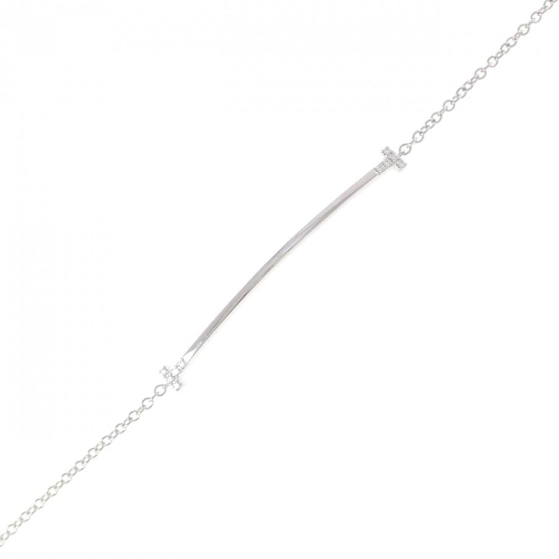 Tiffany T Smile Bracelet: --- Catalog ---Category: SizeLength: 16.5cm / 6.49''Category: DesignType: Charm braceletGender: WomenMaterial: White gold (18K)Category: GeneralBrand: Tiffany--- Item List ---Section: