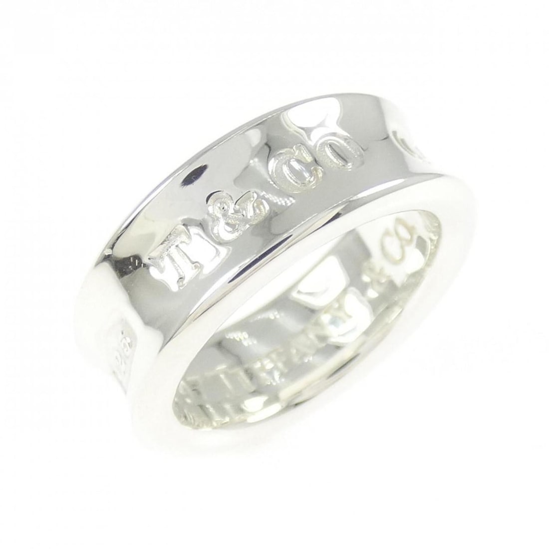 Tiffany 1837 Ring: --- Catalog ---Category: SizeJP Size: 8US Size: 4.5Category: DesignType: Band ringGender: WomenMaterial: Silver 925Category: GeneralBrand: Tiffany--- Item List ---Section: ConditionRanking: Rank SA Us