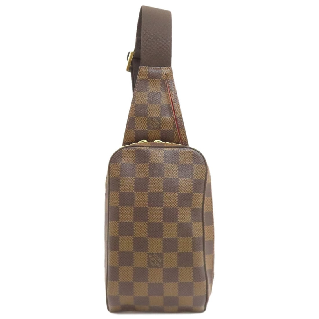 Louis Vuitton N51994 Geronimos Body Bag, Damier Canvas, Women's LOUIS VUITTON: --- Catalog ---Category: SizeSize (HxWxD): 19cm x 11.5cm x 5cm / 7.48'' x 4.52'' x 1.96''Strap Length: 34cm - 99cm / 13.38'' - 38.97''Category: DesignType: Sling bagColor: Damier Canvas, EbeneGender: