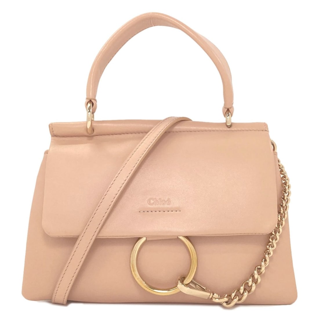 Chloé Chloe 2-way Shoulder Bag Leather Women's CHLOE: --- Catalog ---Category: SizeSize (HxWxD): 16.5cm x 20cm x 1.5cm / 6.49'' x 7.87'' x 0.59''Strap Length: 97cm - 112cm / 38.18'' - 44.09''Handle Length: 24cm / 9.44''Category: DesignType: Shoulder
